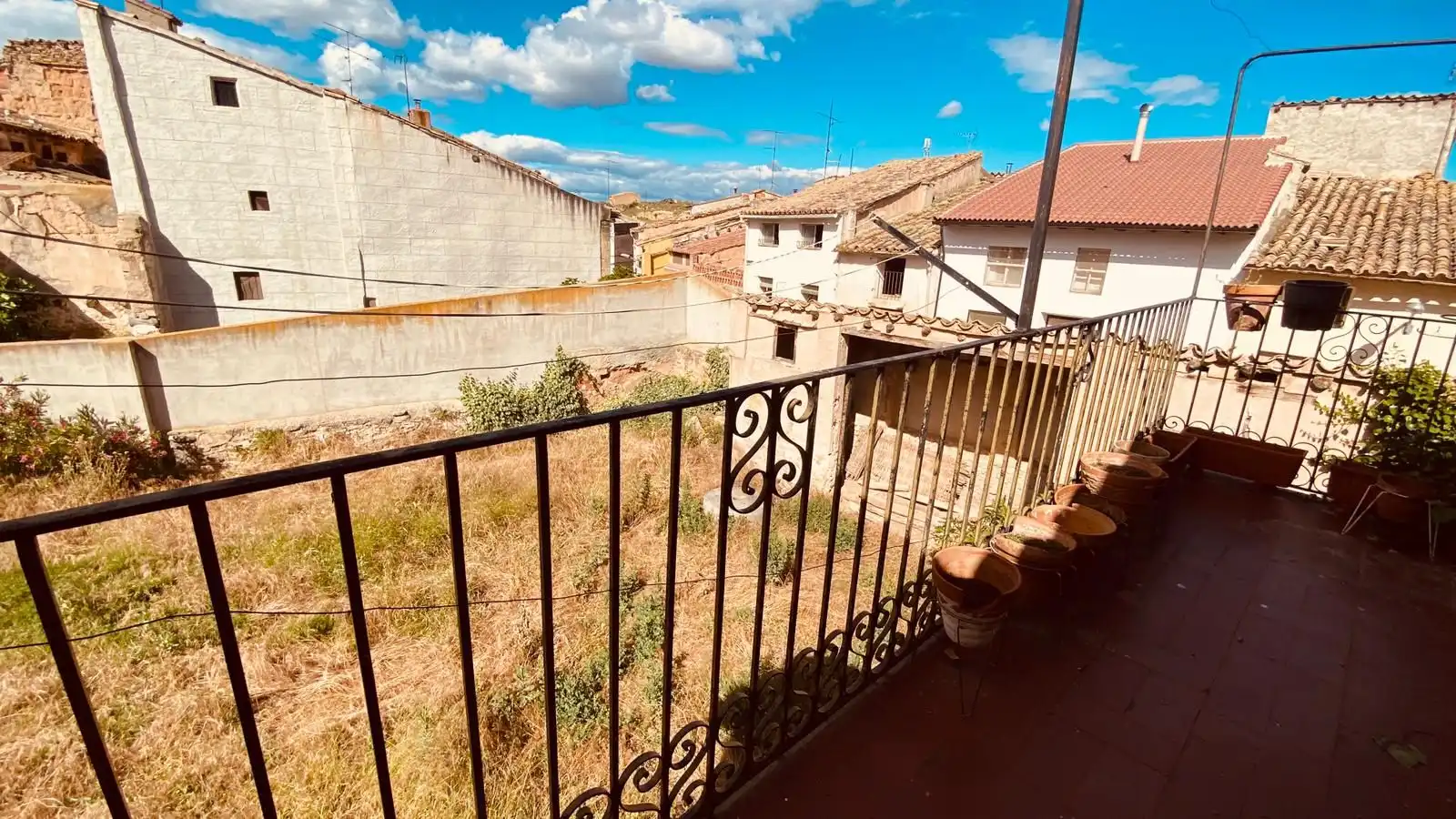 Vista exterior de Casa o chalet en venta en Torrecilla de Alcañiz con Jardín privado, Terraza y Trastero