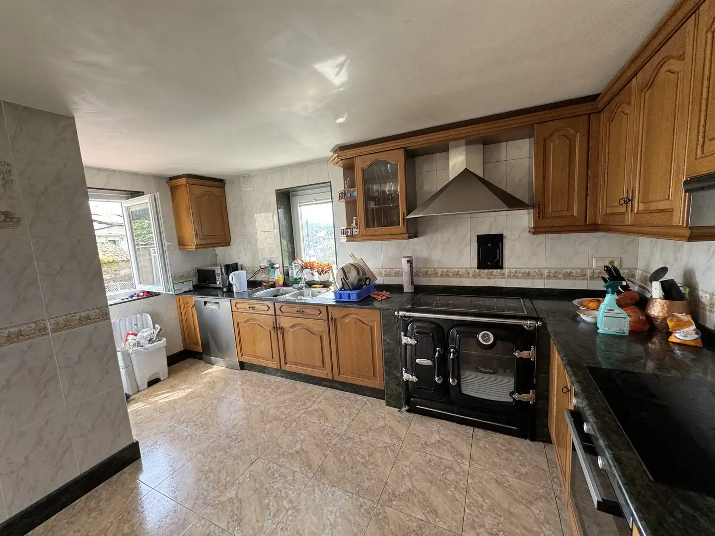 Cocina de Casa o chalet en venta en Valga con Jardín privado, Trastero y Horno