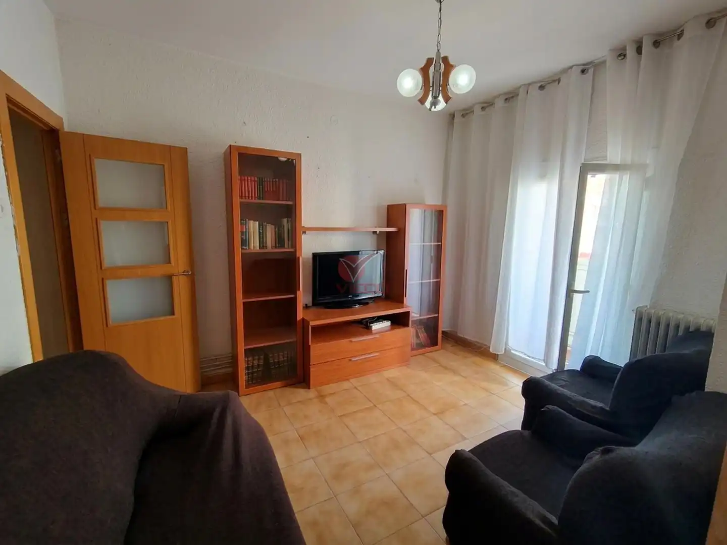 Wohnzimmer von Wohnung zum Verkauf in Cuenca mit Heizung, Terrasse und Möbliert