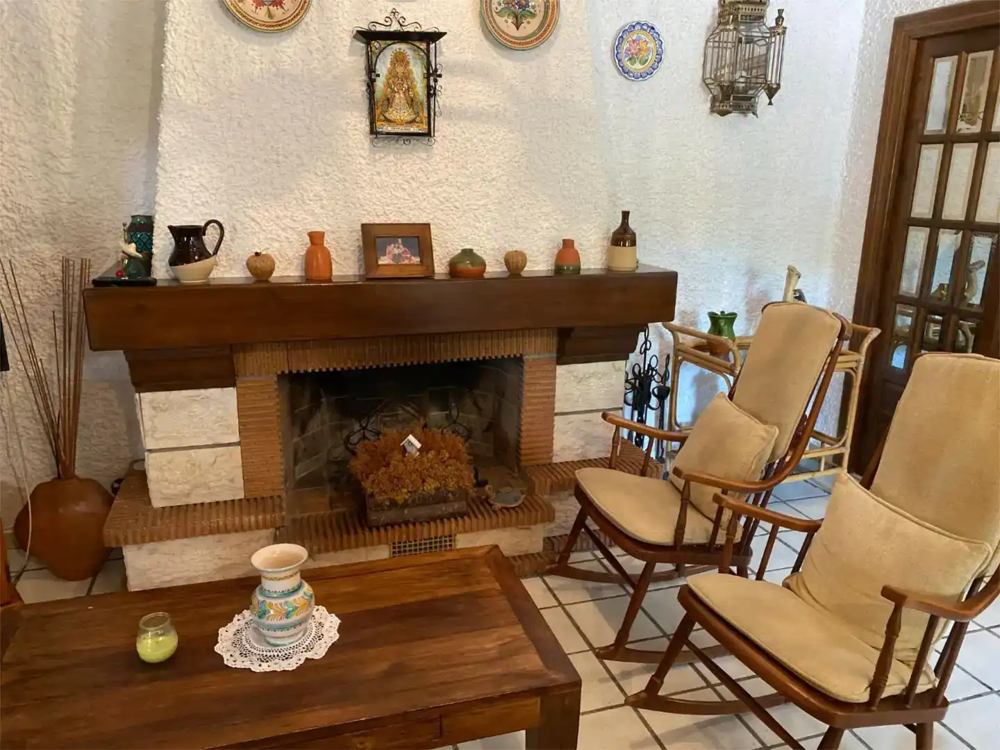 Sala d'estar de Casa o xalet en venda en Santa Pola amb Aire condicionat i Piscina