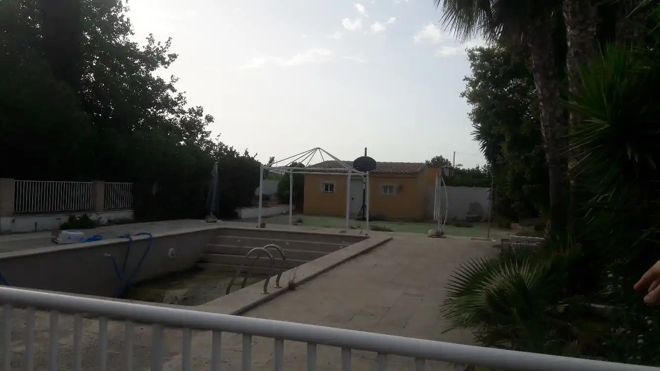 Piscina de Casa o xalet en venda en Murcia amb Aire condicionat, Calefacció i Jardí privat