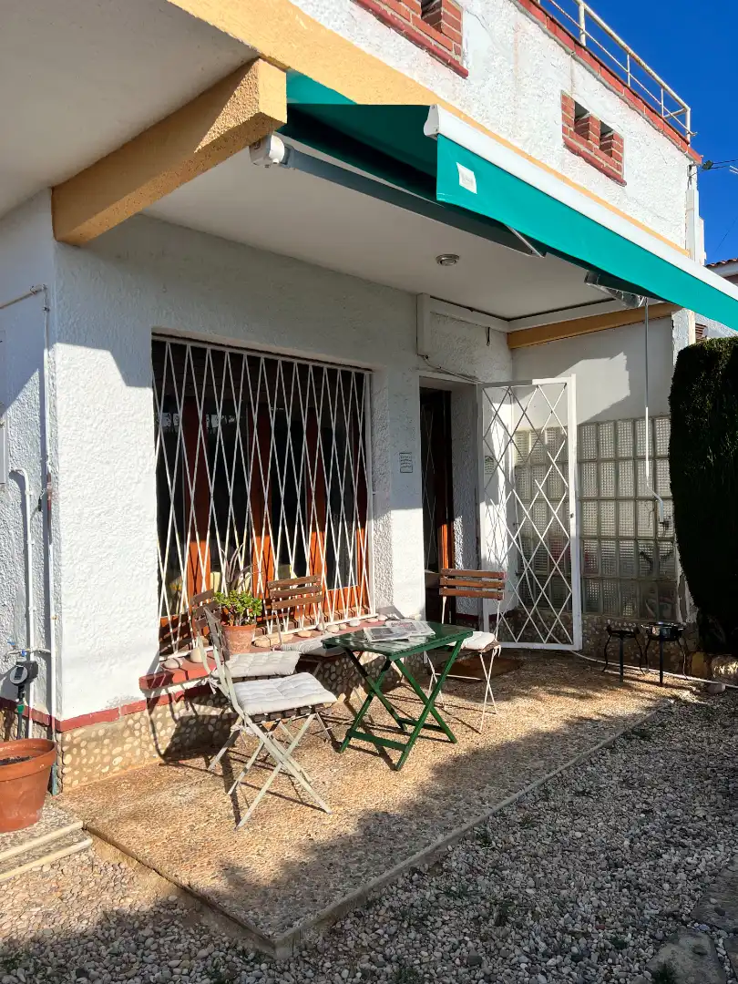 Terrassa de Casa adosada en venda en Torredembarra amb Aire condicionat, Jardí privat i Terrassa