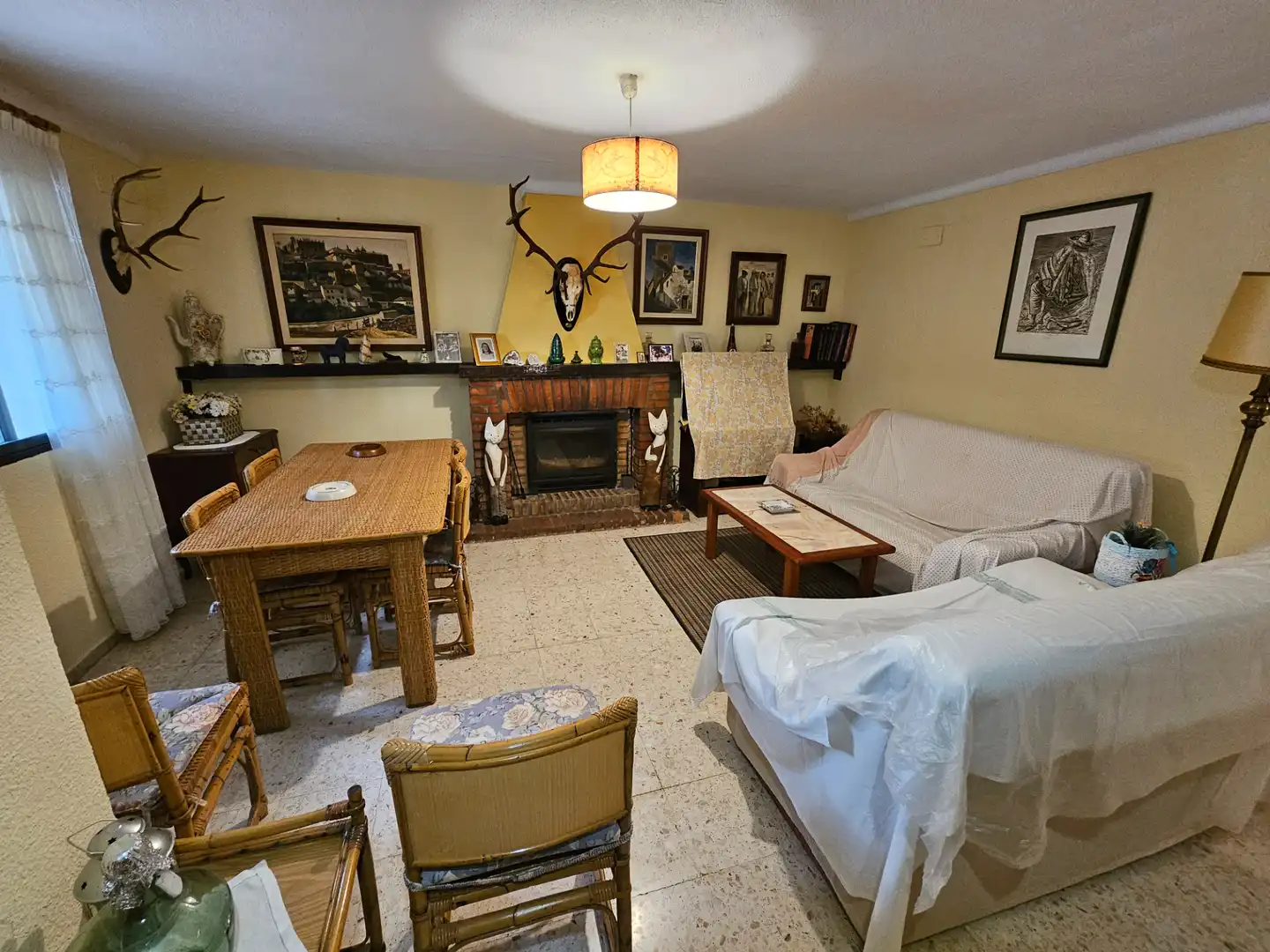 Wohnzimmer von Haus oder Chalet zum Verkauf in Casar de Cáceres mit Möbliert