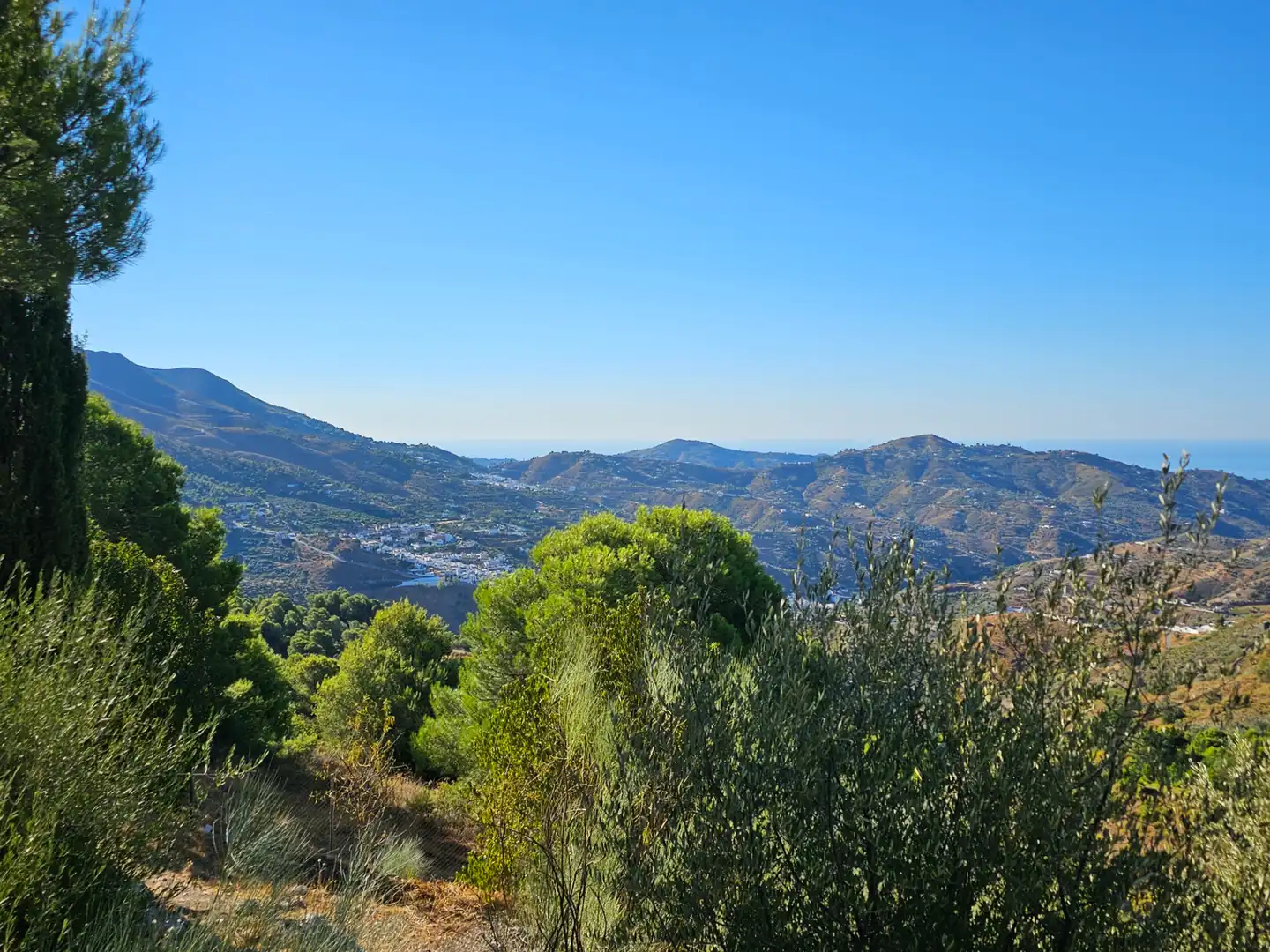Exterior view of Houses for sale in Canillas de Albaida  with Air Conditioner, Private garden and Terrace