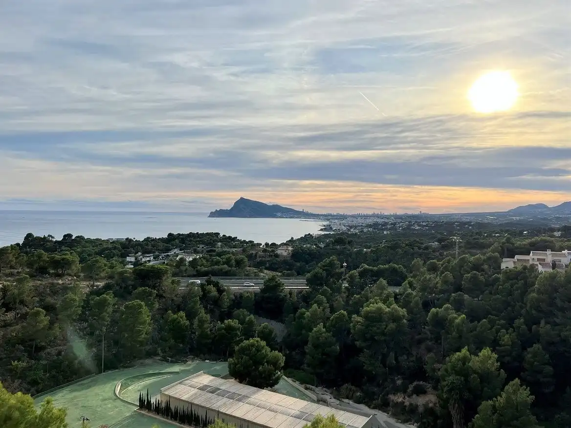 Exterior view of Houses for rent in Altea  with Air Conditioner, Heating and Swimming Pool