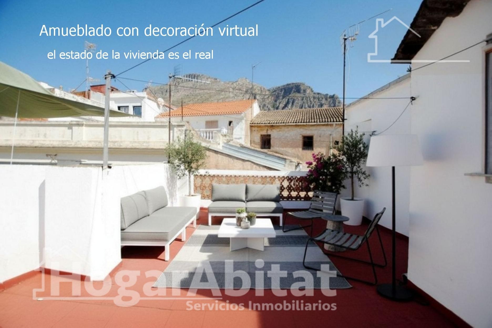 Terraza de Casa o chalet en venta en Tavernes de la Valldigna con Terraza, Trastero y Amueblado