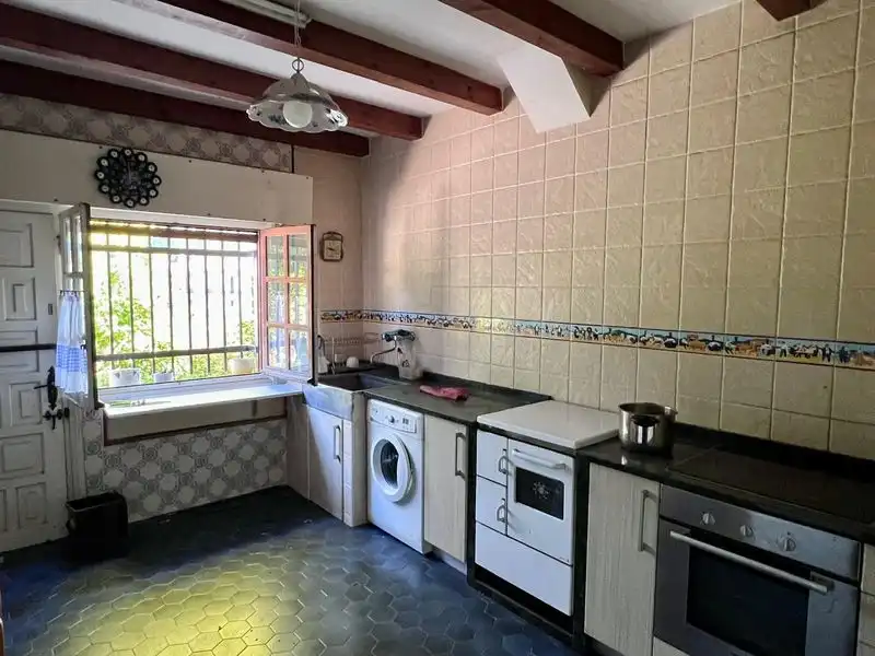 Cocina de Casa o chalet en venta en Berastegi con Calefacción, Jardín privado y Amueblado