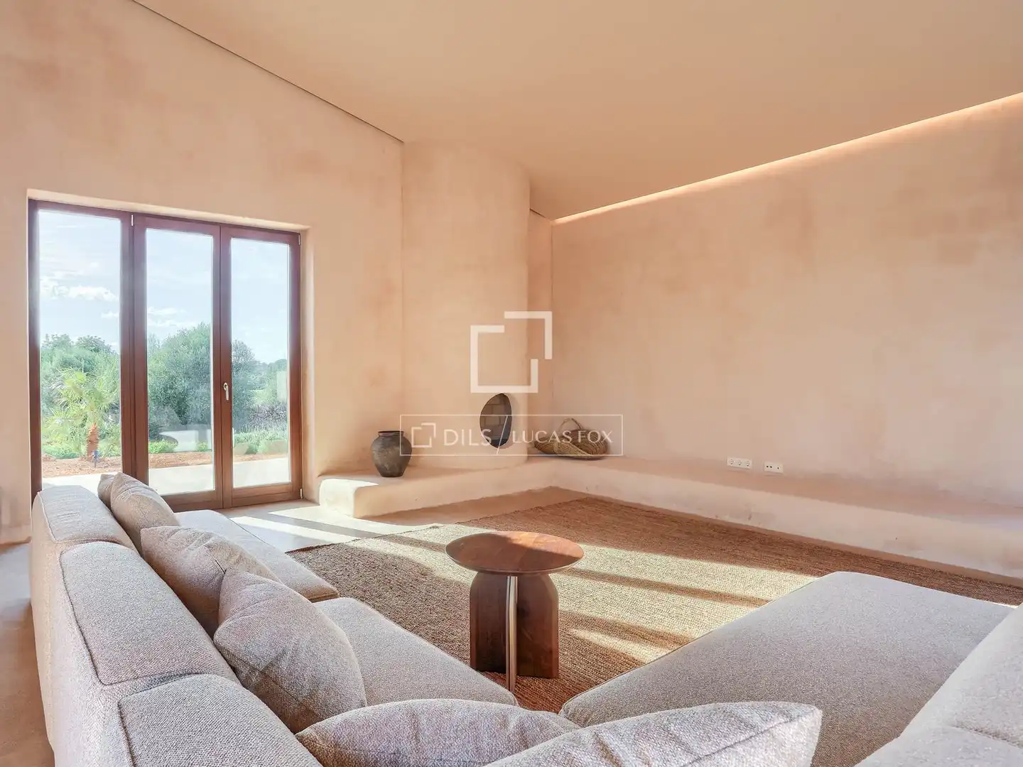 Sala d'estar de Finca rústica en venda en Felanitx amb Aire condicionat, Calefacció i Jardí privat