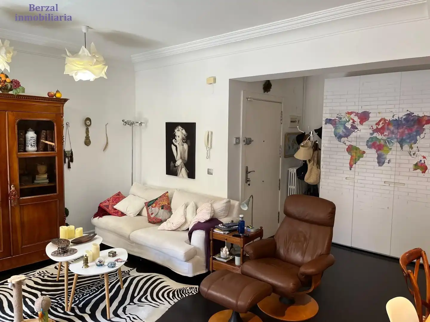 Living room of Flat for sale in  Logroño  with Air Conditioner, Heating and Terrace