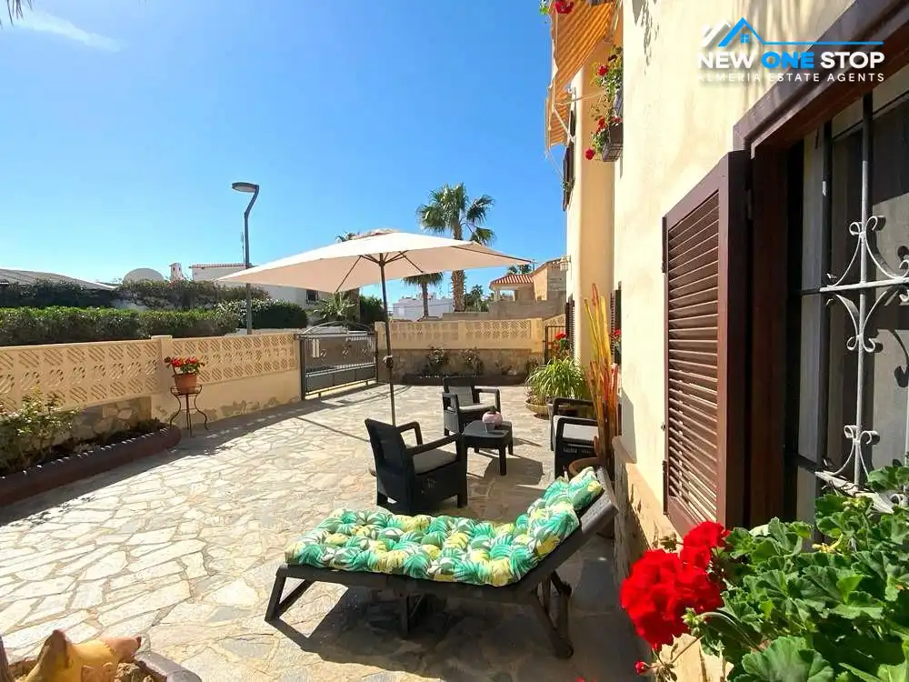 Terraza de Casa o chalet en venta en Mojácar con Aire acondicionado, Calefacción y Jardín privado