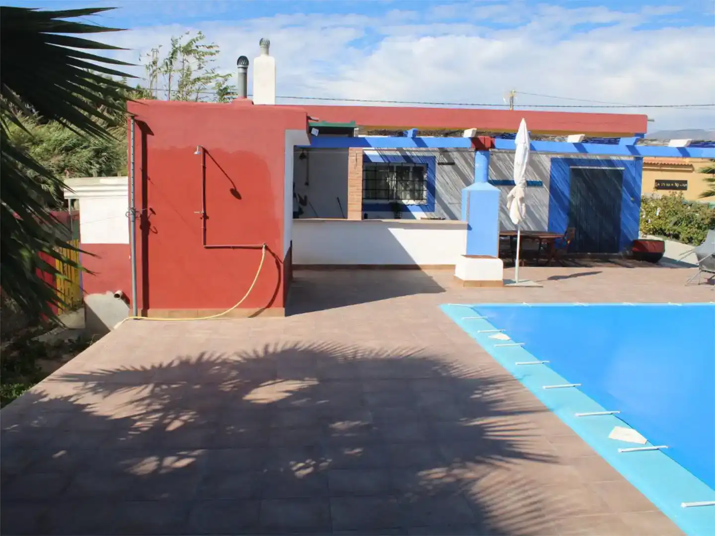 Piscina de Finca rústica de lloguer en Motril amb Jardí privat, Piscina i Moblat