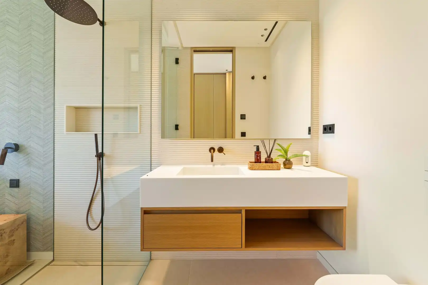 Baño de Casa o chalet en venta en Marbella con Aire acondicionado, Calefacción y Terraza