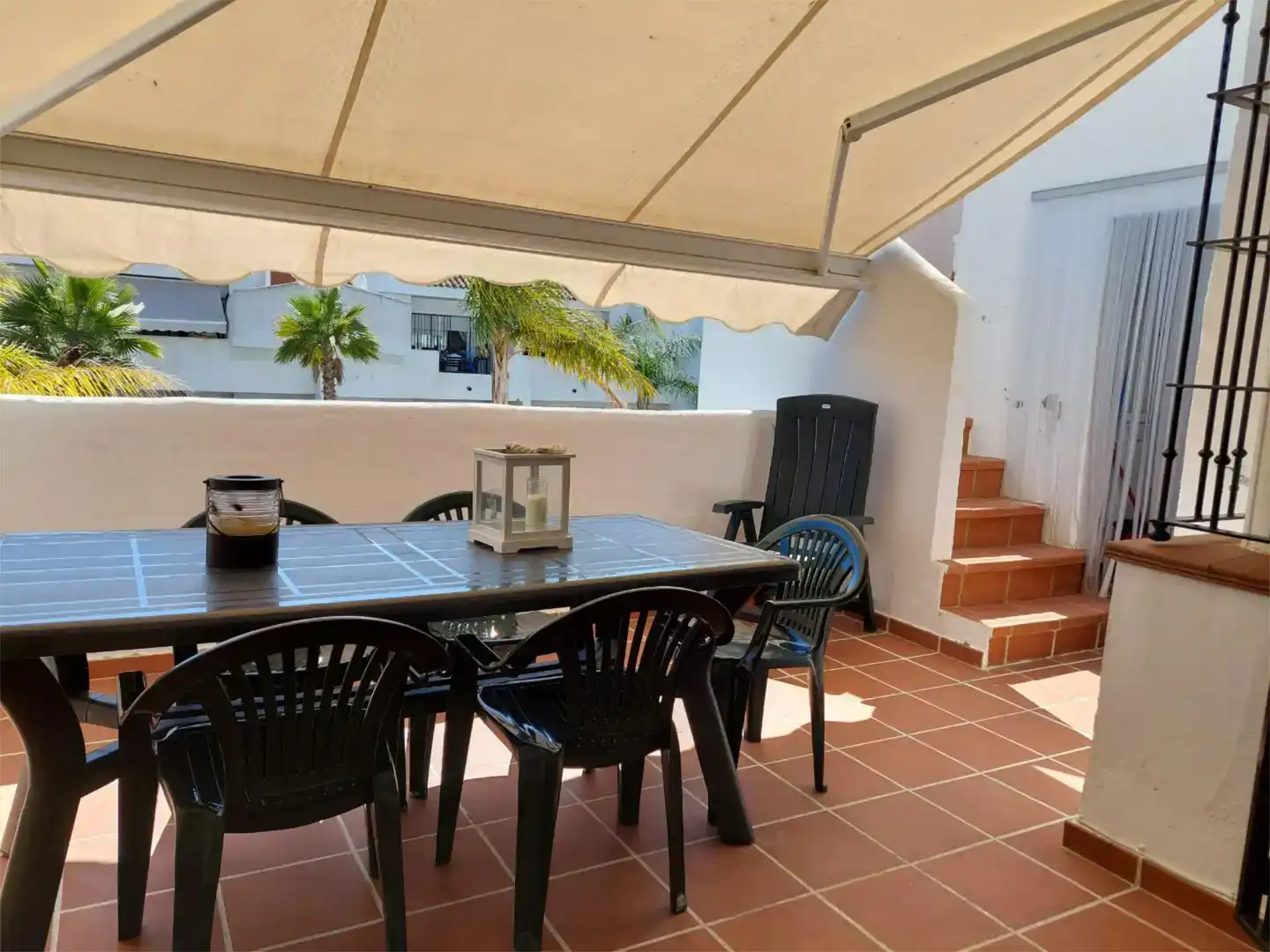 Terrace of Flat for rent in Islantilla  with Air Conditioner, Private garden and Storage room