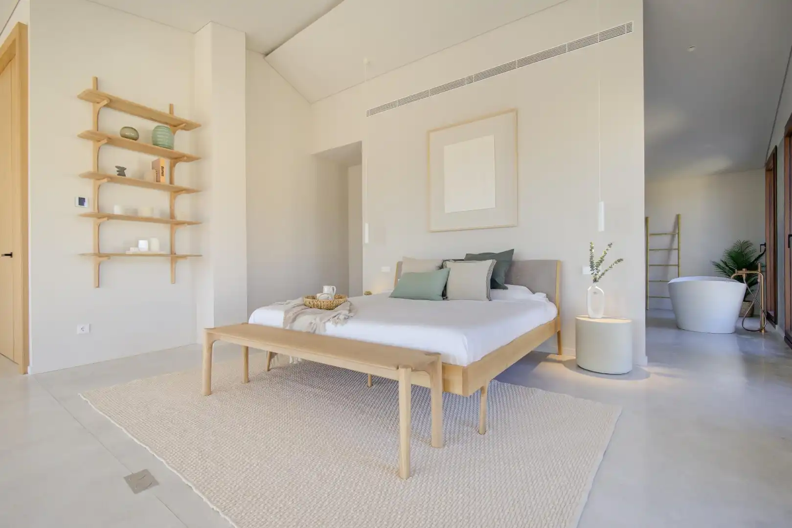 Bedroom of Houses for sale in Campanet  with Air Conditioner, Heating and Furnished