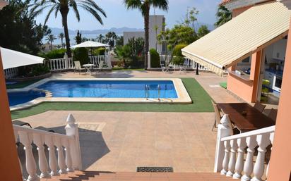 Swimming pool of House or chalet for sale in La Manga del Mar Menor  with Air Conditioner, Heating and Private garden