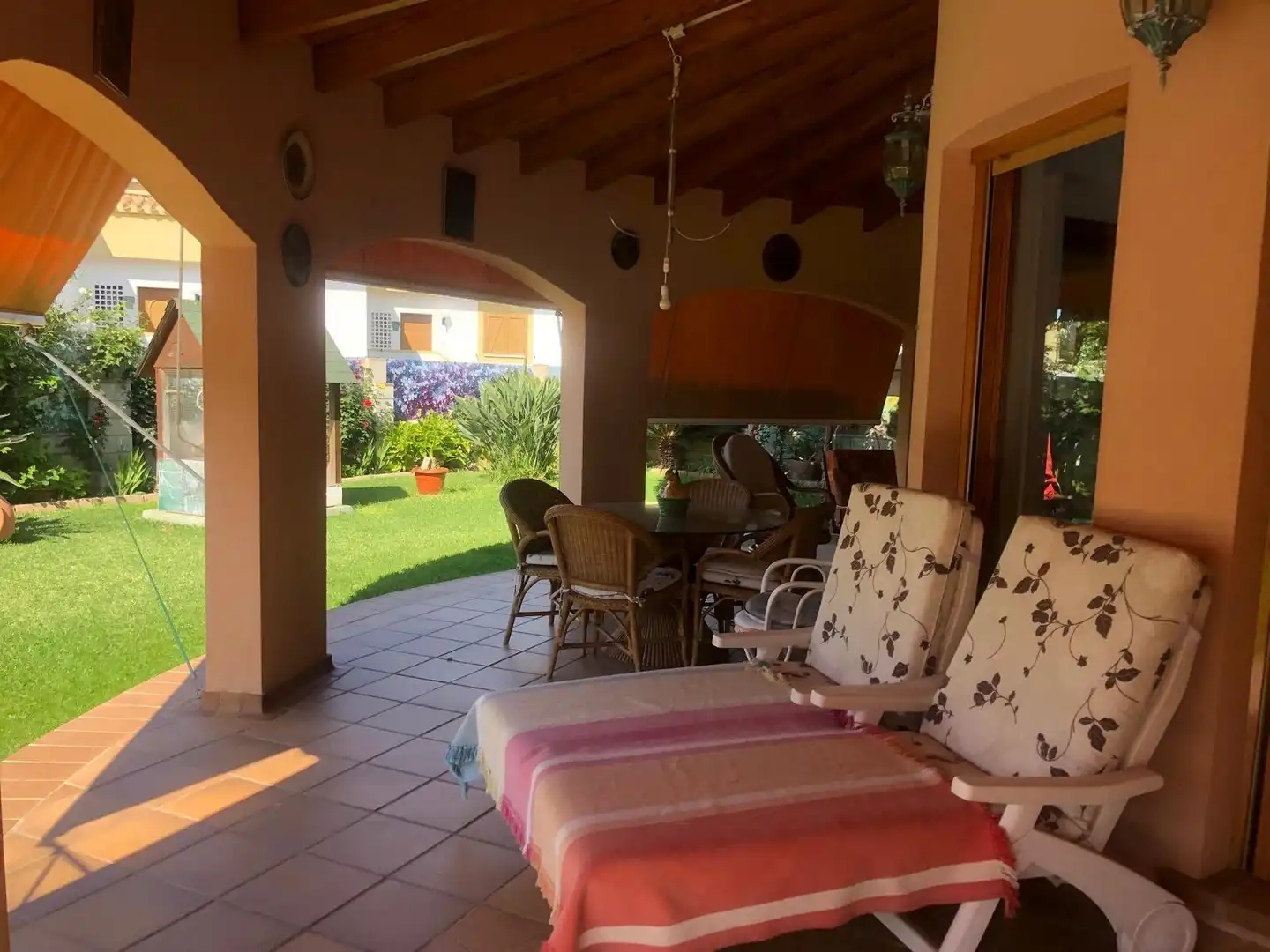Terraza de Casa o chalet de alquiler en Dénia con Aire acondicionado, Calefacción y Jardín privado