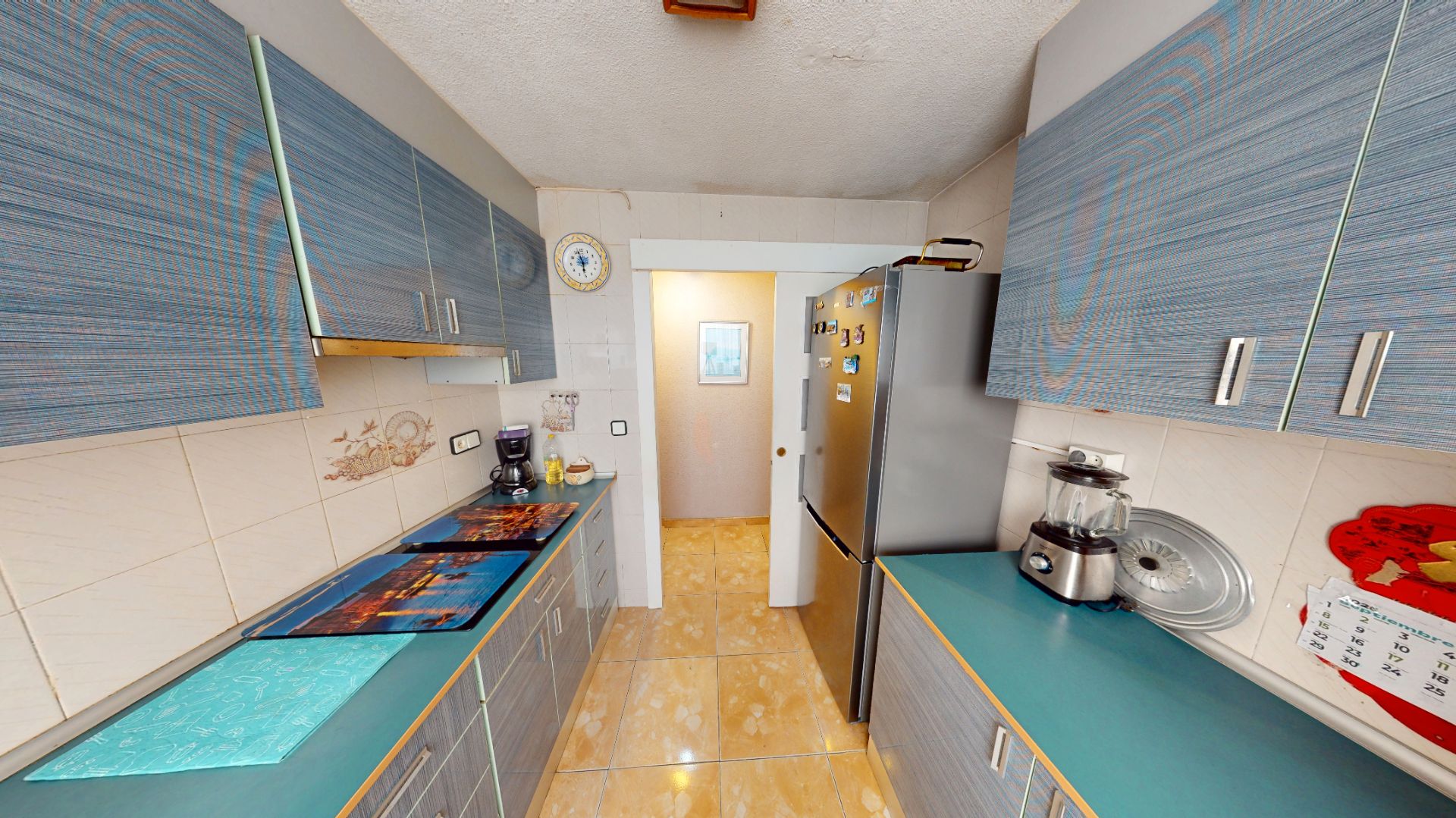 Cocina de Piso en venta en Alicante / Alacant con Amueblado y Balcón