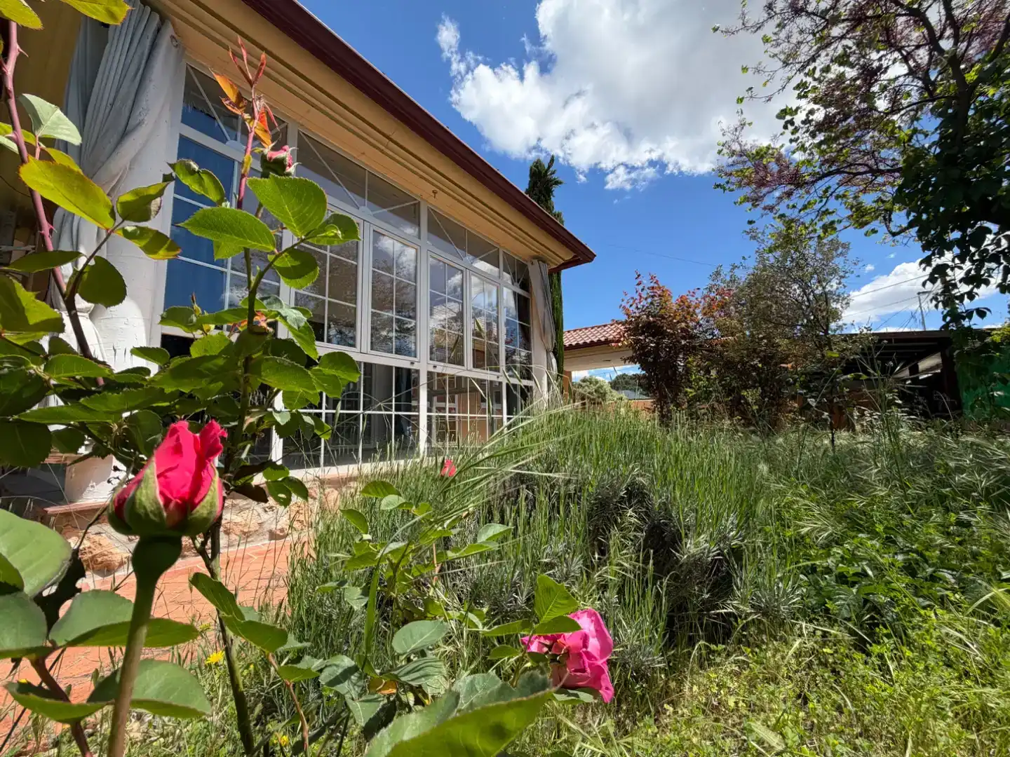 Vista exterior de Casa o chalet en venta en Valdemorillo con Aire acondicionado