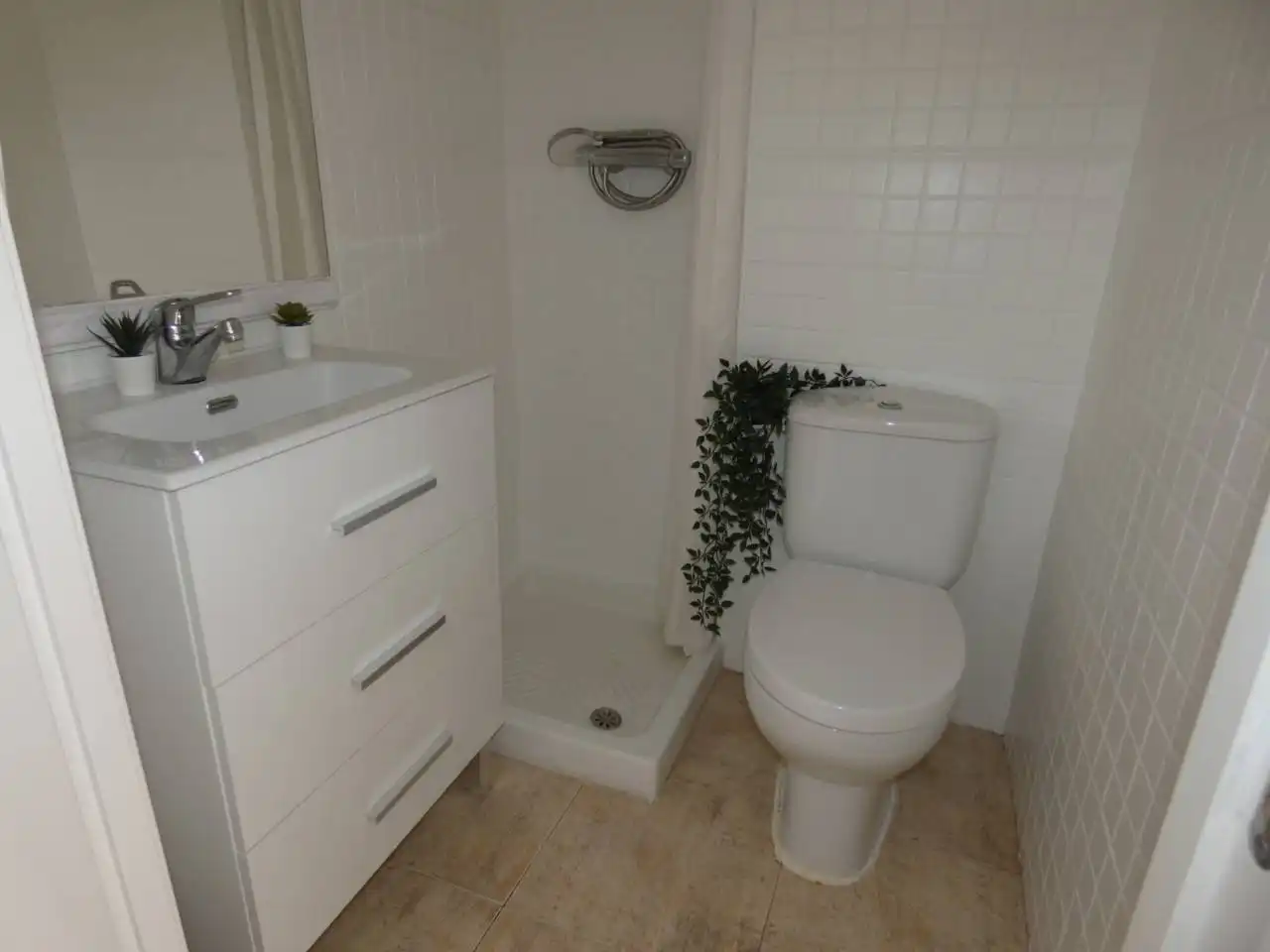 Bany de Apartament en venda en Peñíscola / Peníscola amb Terrassa i Moblat