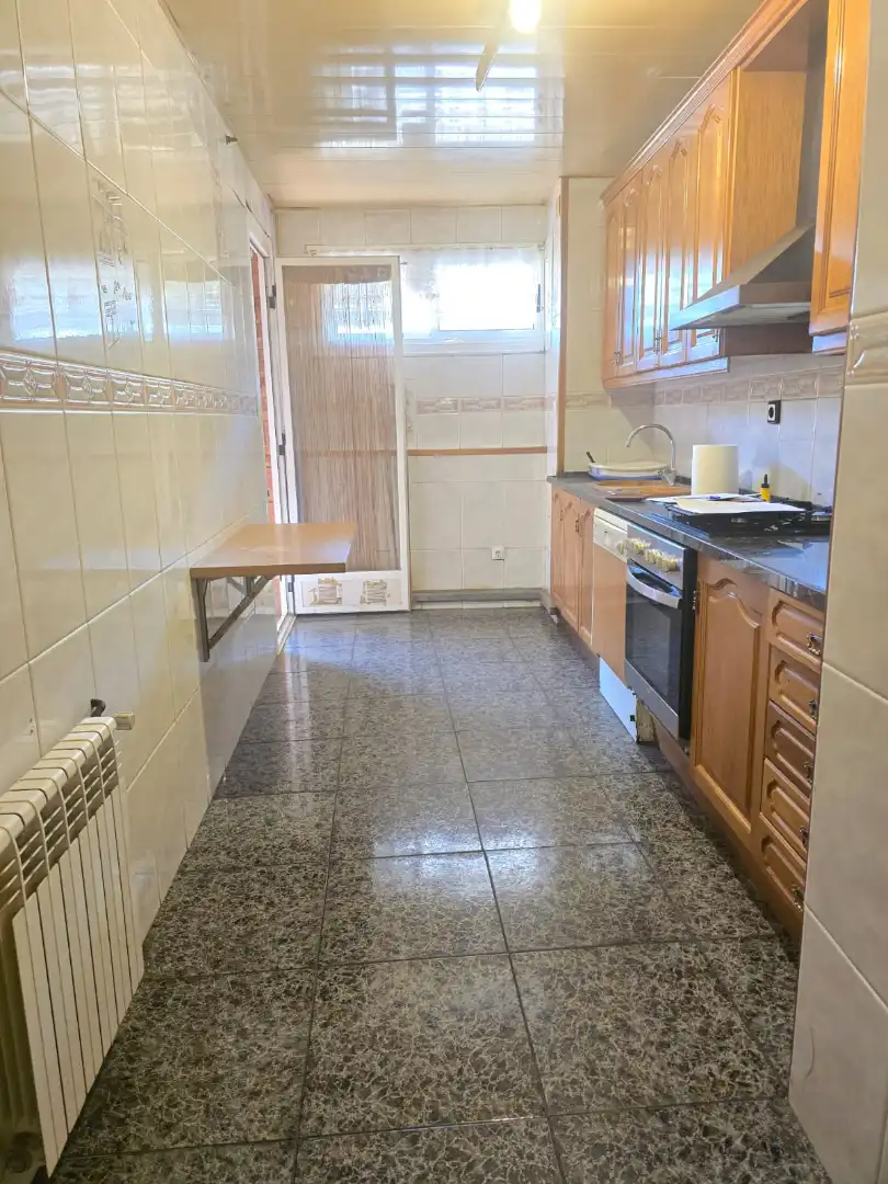 Kitchen of Flat for sale in Sabadell  with Heating and Balcony