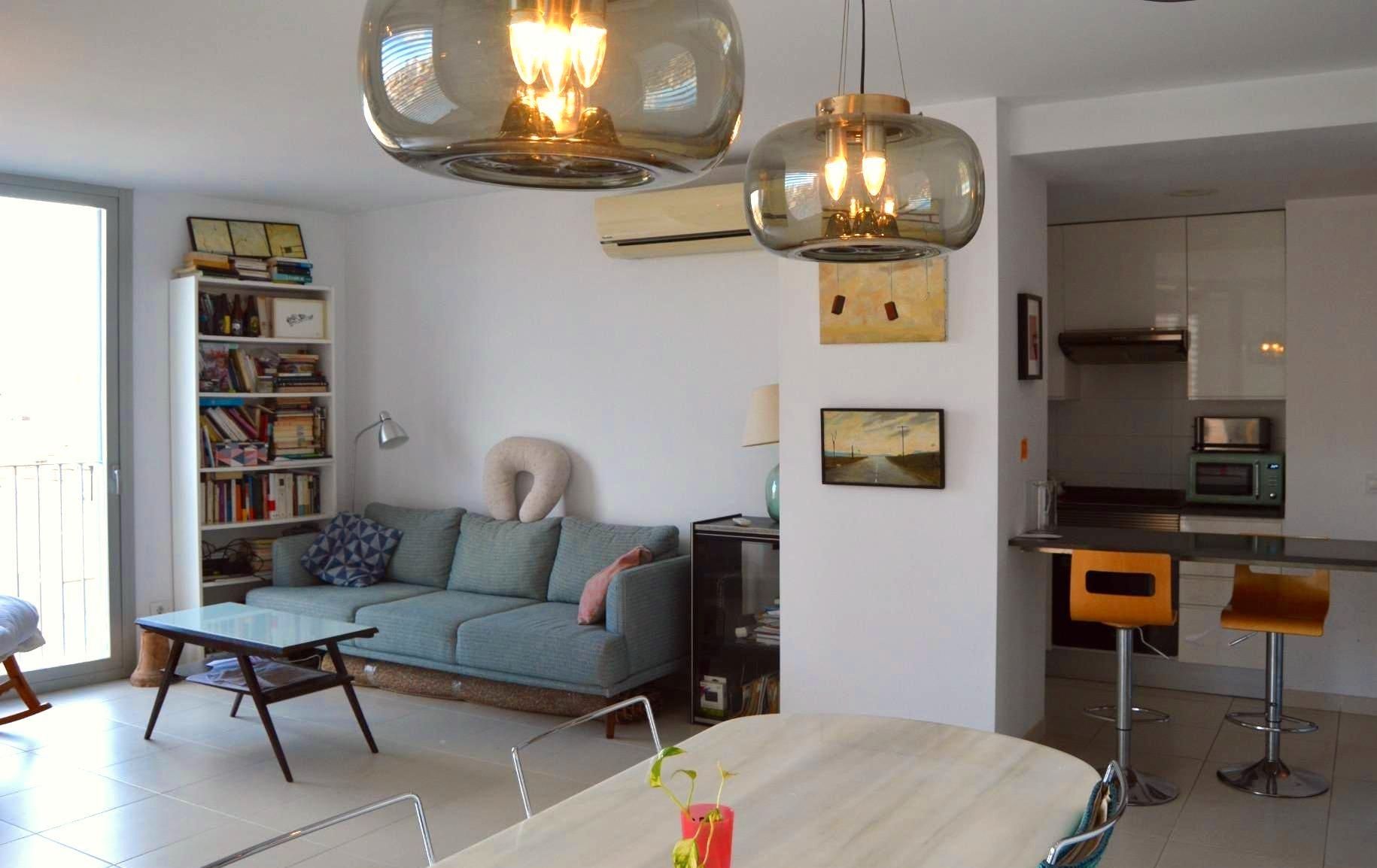 Sala d'estar de Àtic en venda en  Palma de Mallorca amb Aire condicionat i Balcó