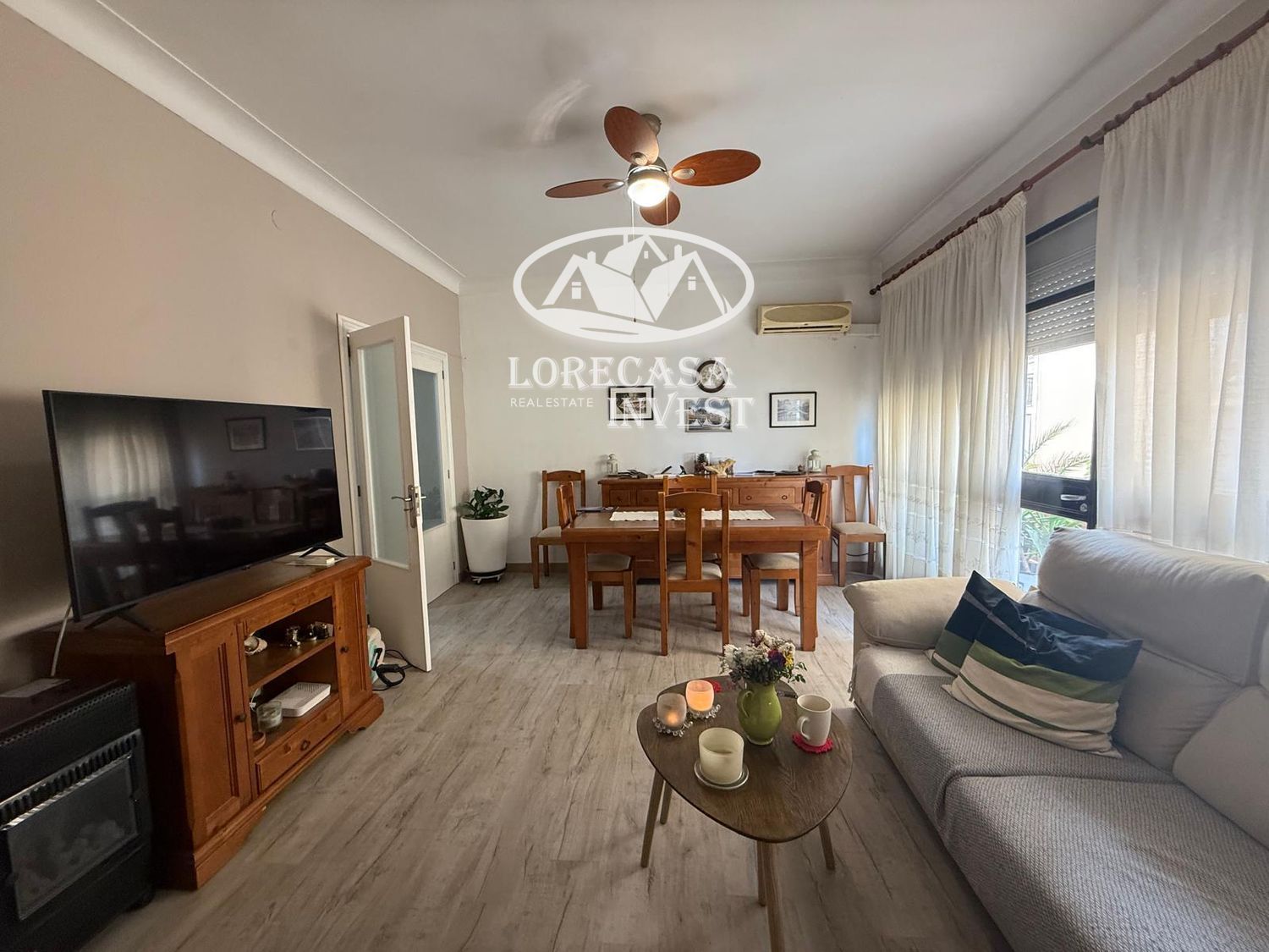 Sala d'estar de Pis en venda en  Palma de Mallorca amb Aire condicionat i Terrassa