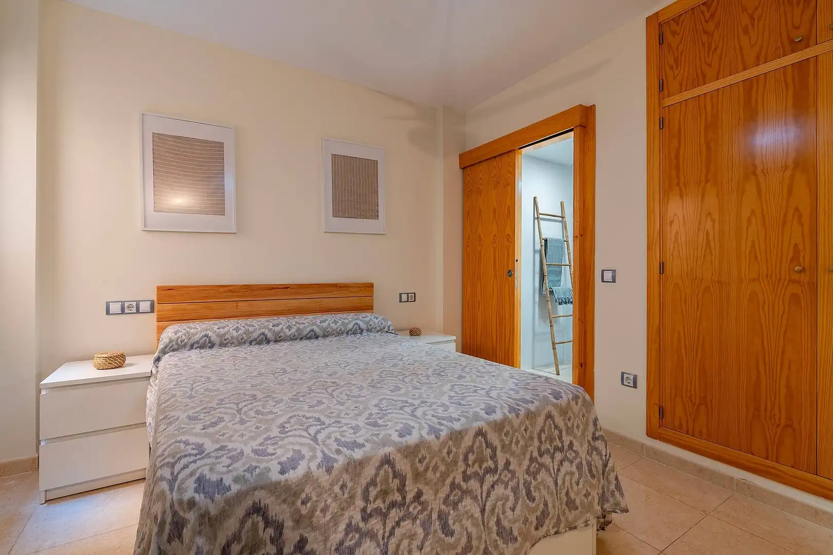Bedroom of Flat for sale in Vícar  with Air Conditioner, Heating and Private garden