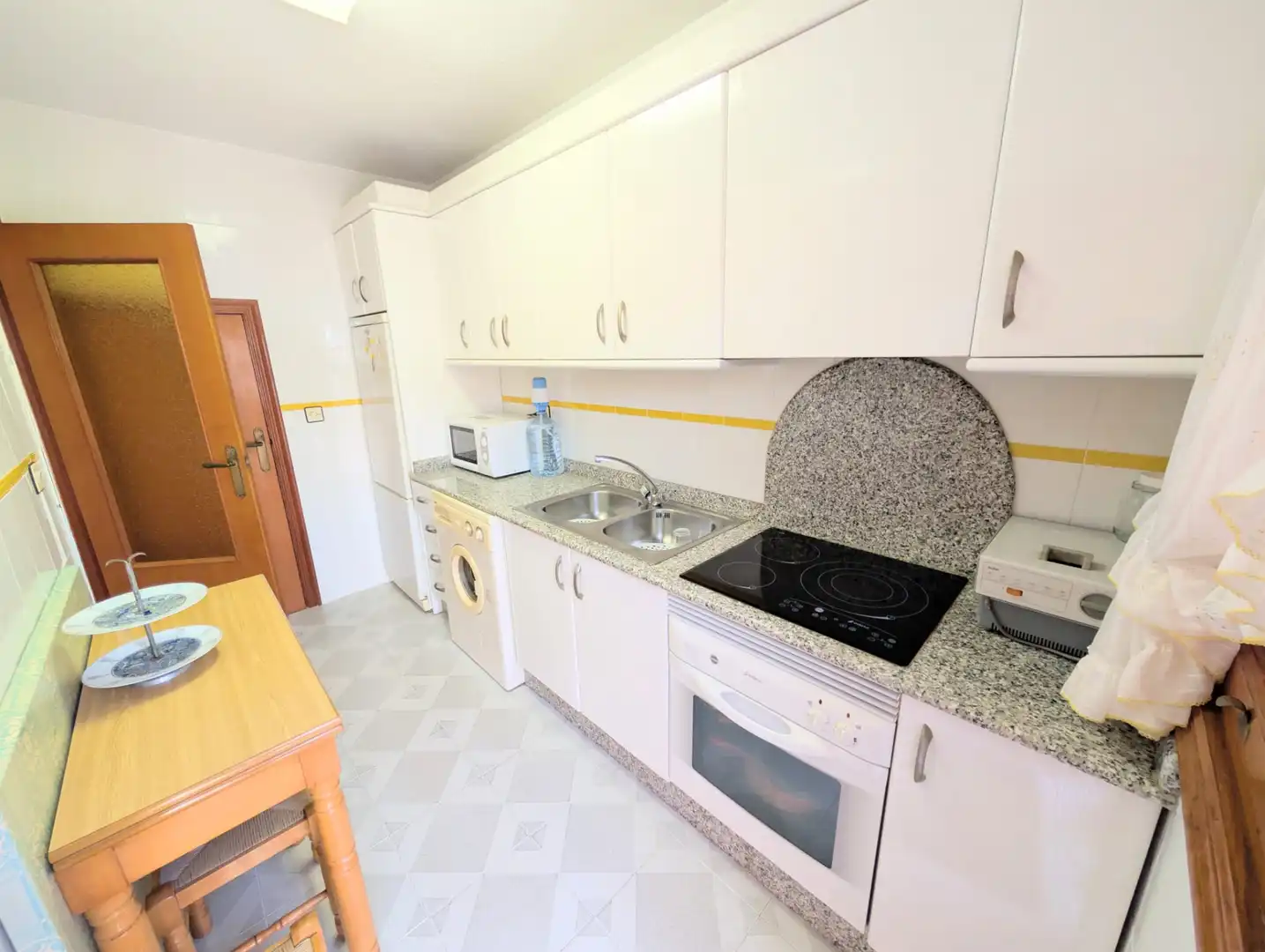 Cocina de Casa adosada en venta en Mazarrón con Aire acondicionado, Jardín privado y Terraza
