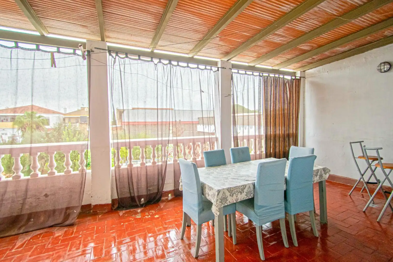 Terrassa de Casa o xalet en venda en La Rinconada amb Terrassa i Piscina