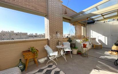 Terrace of Attic for sale in  Madrid Capital  with Air Conditioner, Heating and Community pool