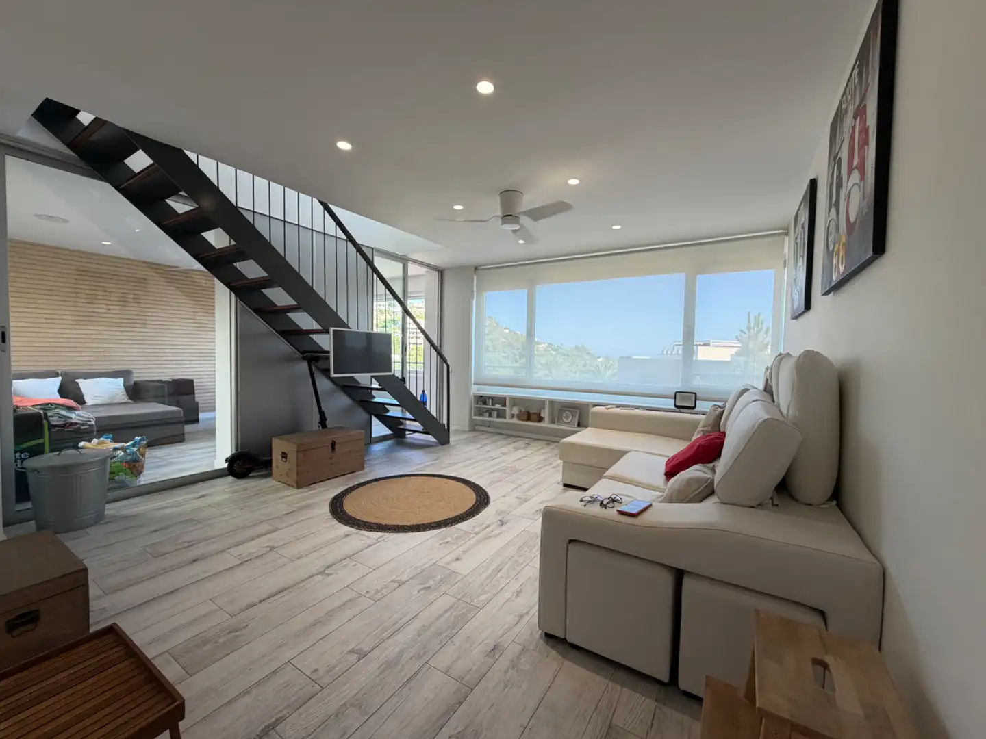 Living room of Attic for sale in Oropesa del Mar / Orpesa  with Furnished