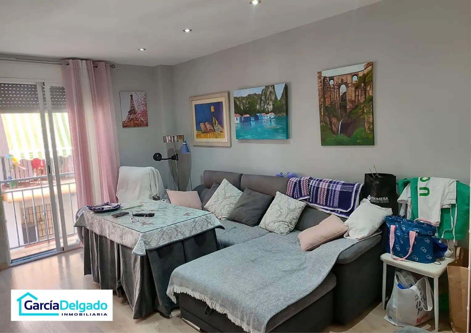 Sala de estar de Piso de alquiler en Maracena