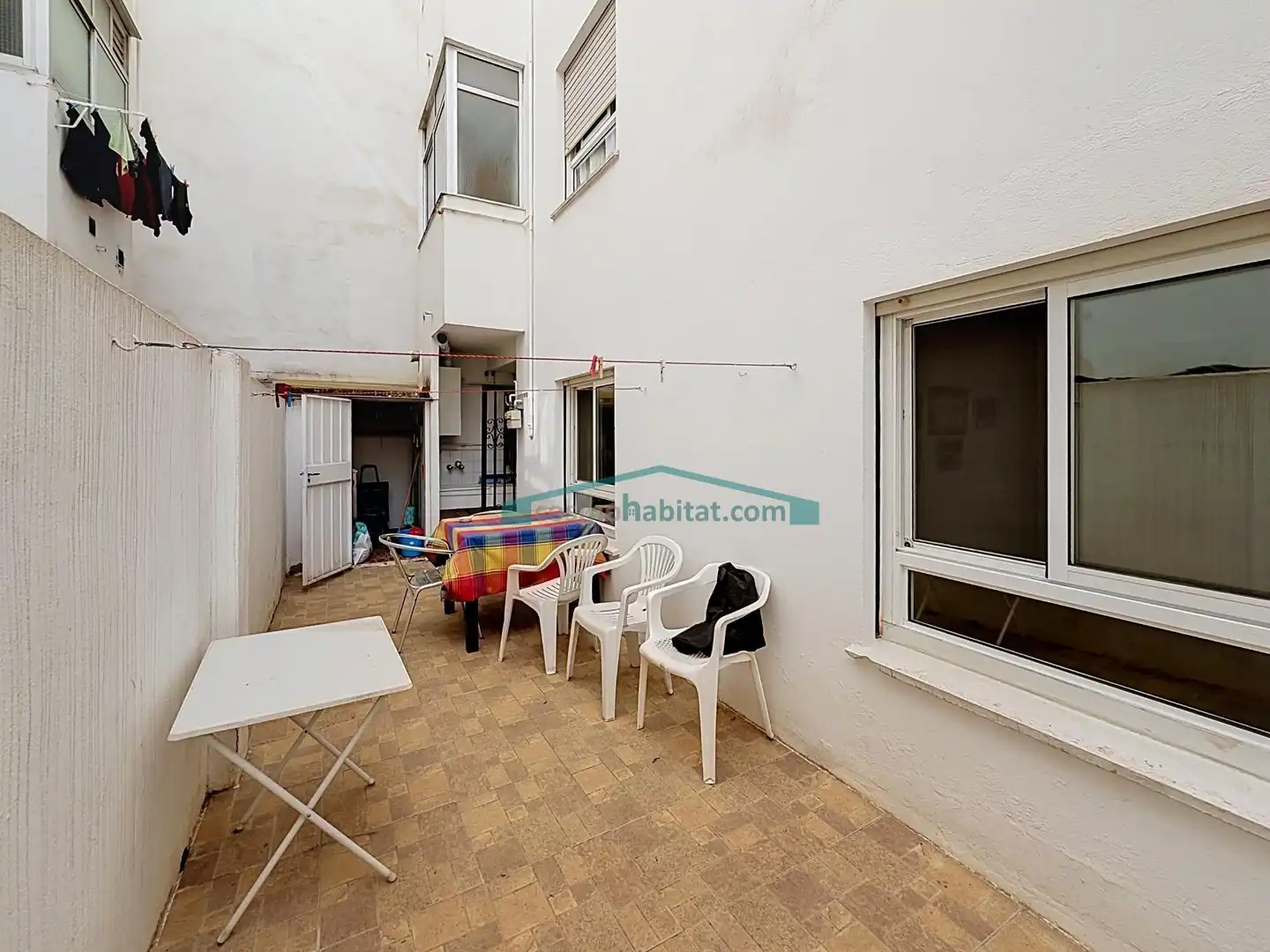 Terrasse von Wohnung zum Verkauf in Burjassot mit Klimaanlage, Heizung und Balkon