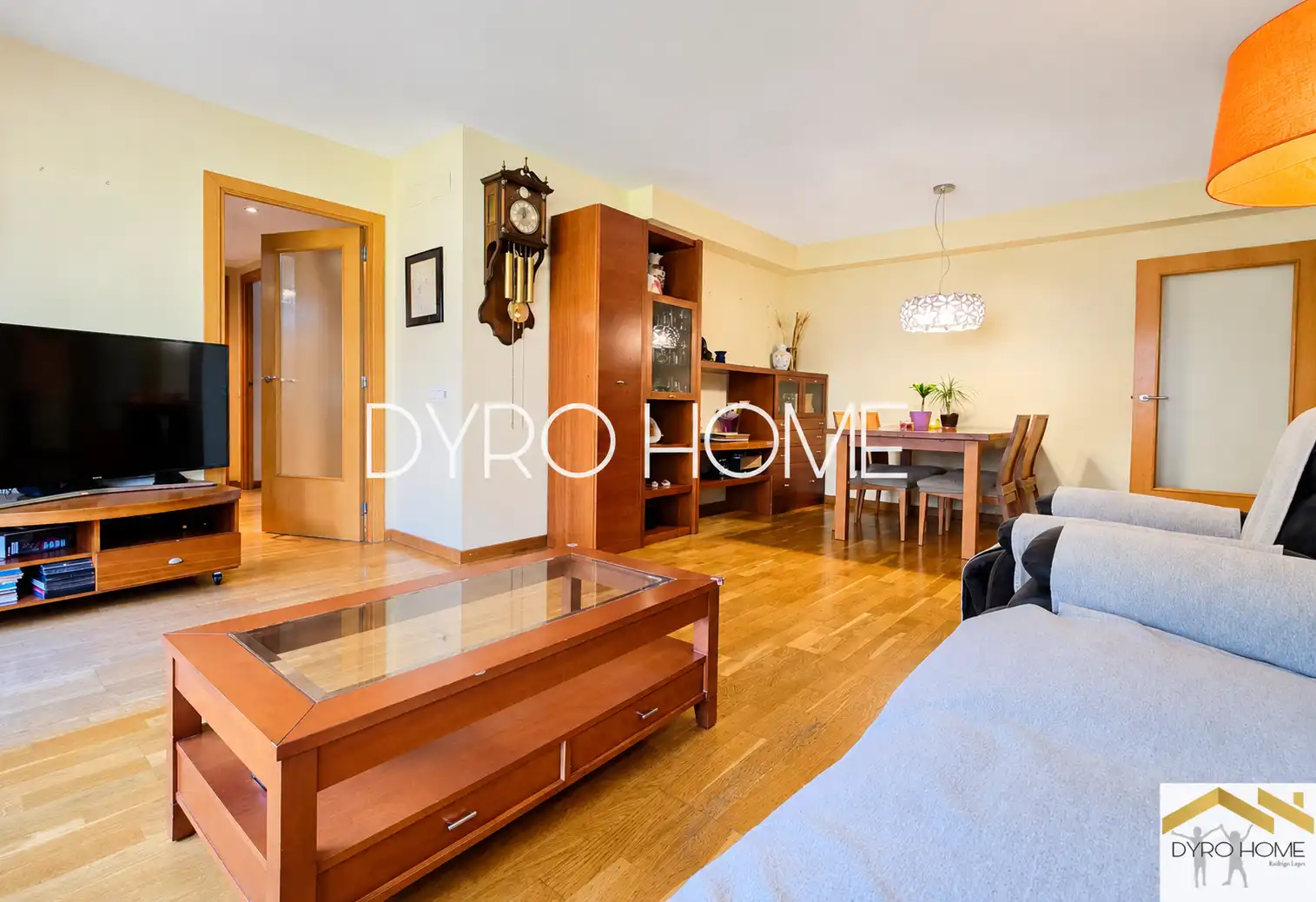 Wohnzimmer von Wohnung zum Verkauf in Barcelona mit Heizung und Terrasse