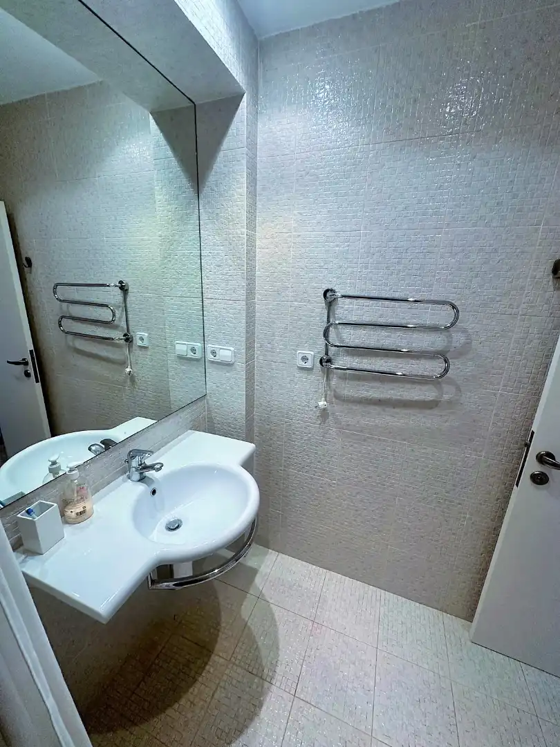 Bany de Apartament de lloguer en Valencia amb Calefacció, Jardí privat i Terrassa