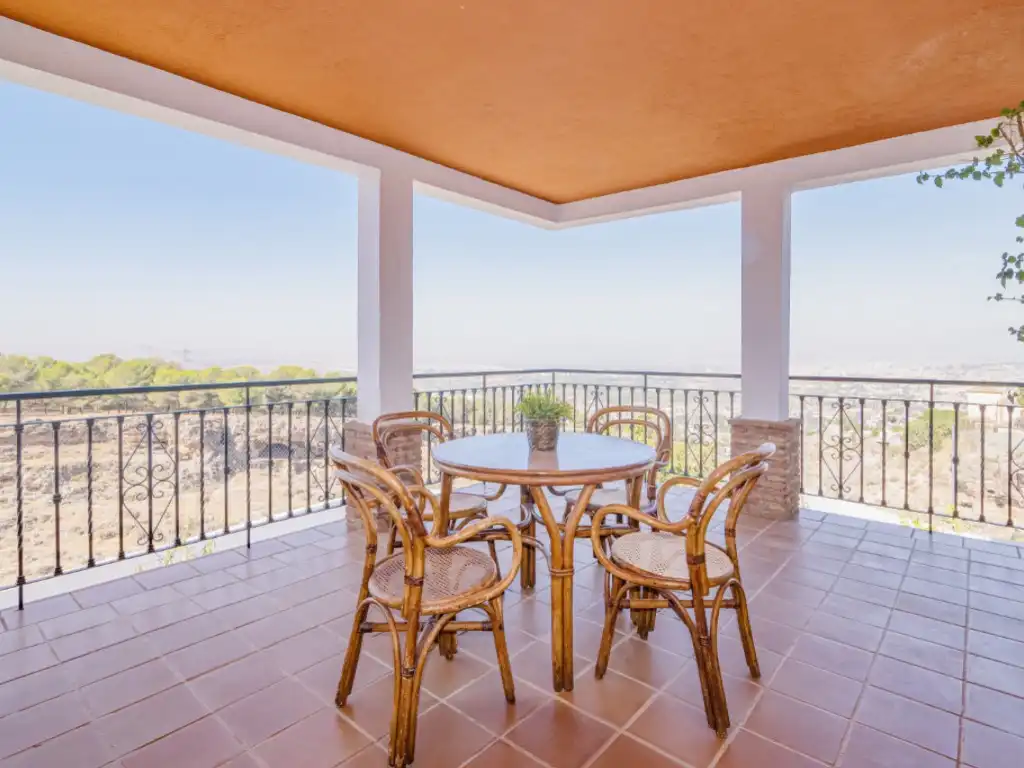 Terraza de Casa o chalet en venta en Monachil con Jardín privado, Terraza y Piscina