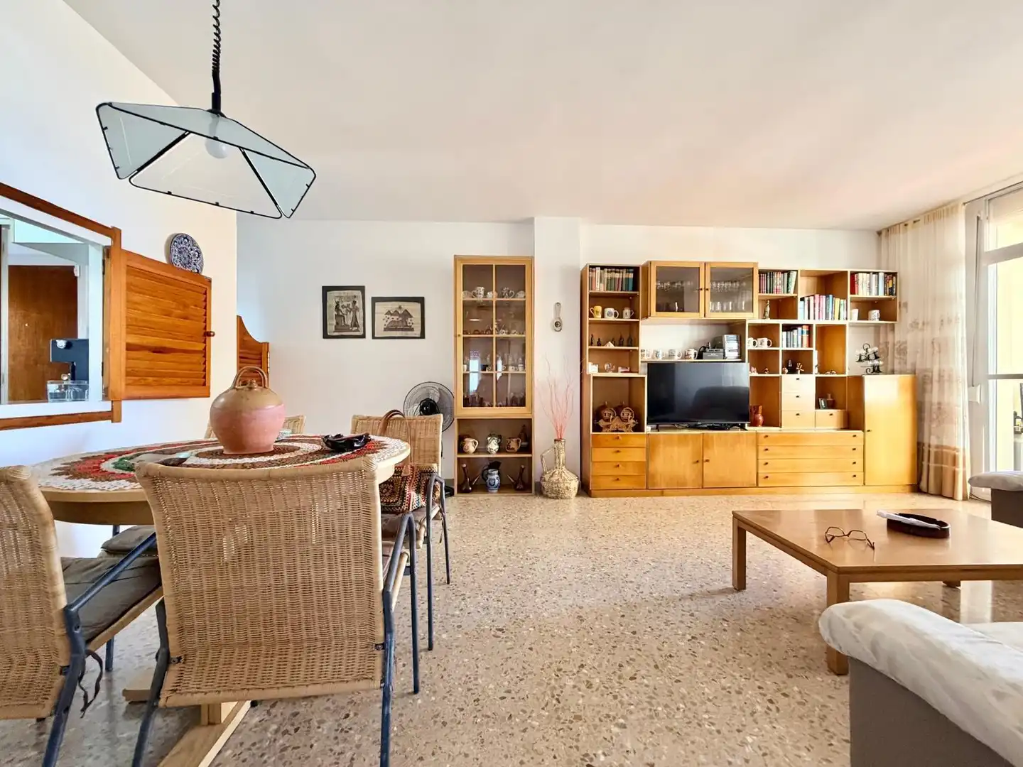 Wohnzimmer von Wohnung zum Verkauf in Cunit mit Terrasse, Abstellraum und Möbliert