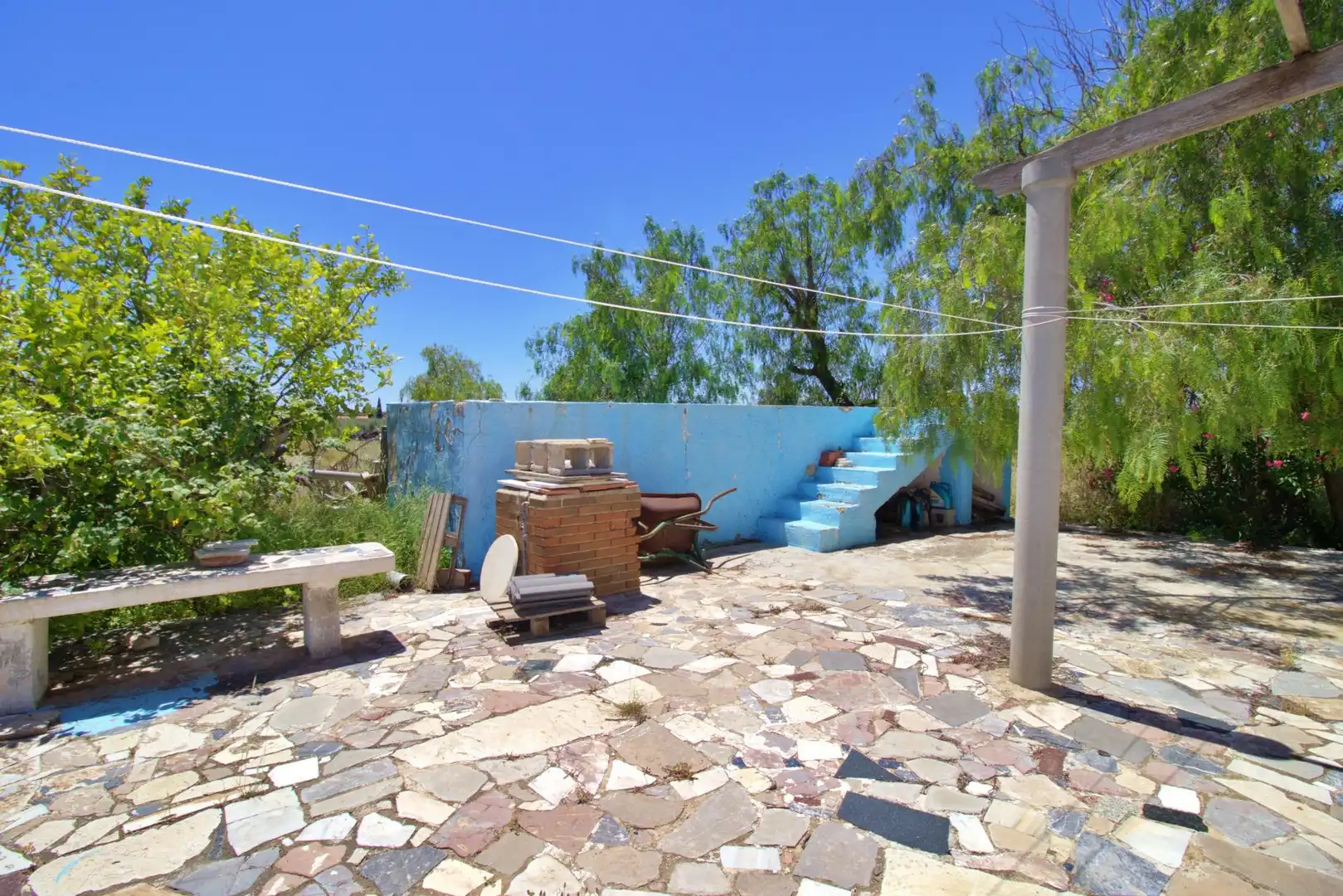 Terraza de Casa o chalet en venta en Elche / Elx con Jardín privado y Alarma