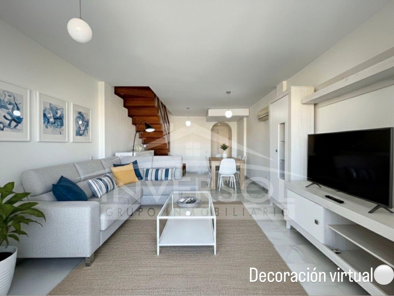 Living room of Flat for sale in El Ejido  with Air Conditioner, Heating and Terrace