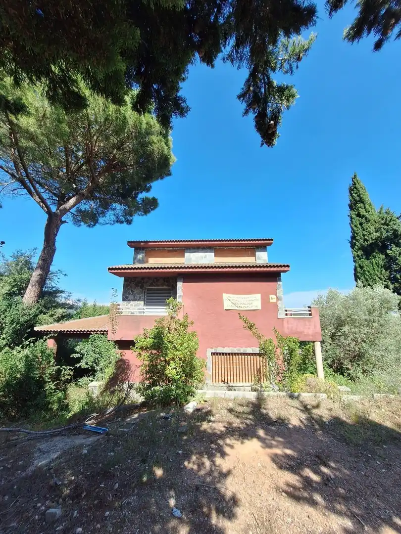 Vista exterior de Finca rústica en venda en Sant Llorenç Savall amb Calefacció, Jardí privat i Terrassa