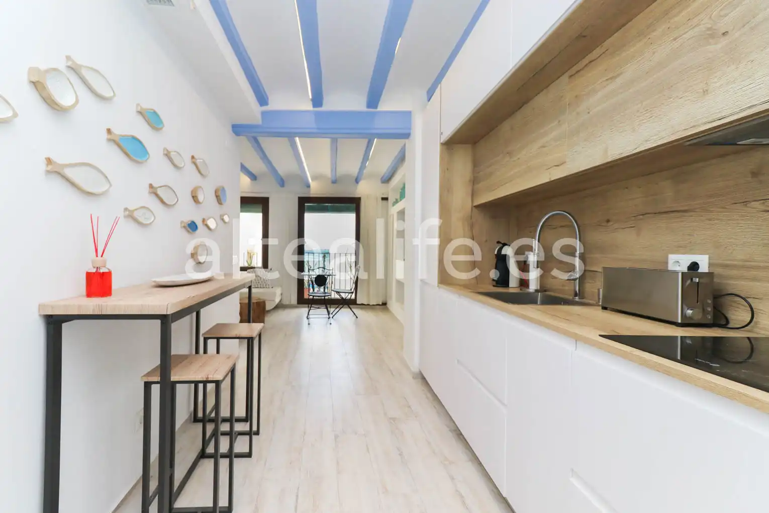 Kitchen of Apartments for rent in Altea  with Furnished, Oven and Microwave