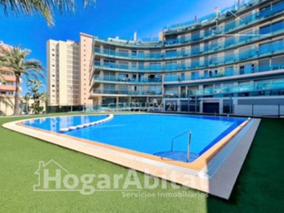 Swimming pool of Flat for sale in Calpe / Calp  with Air Conditioner, Terrace and Balcony