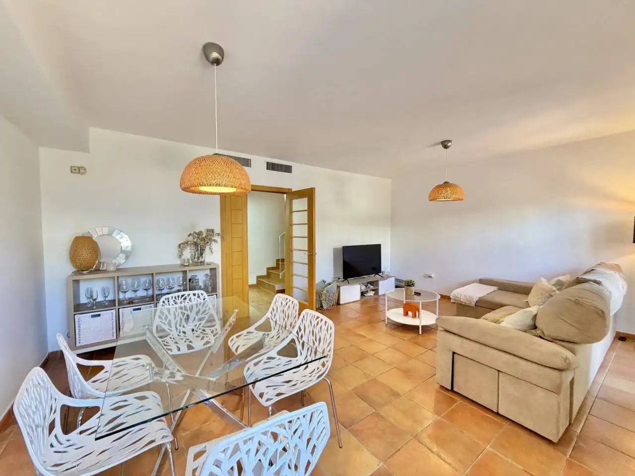 Living room of Detached homes for sale in Rincón de la Victoria  with Air Conditioner, Heating and Terrace