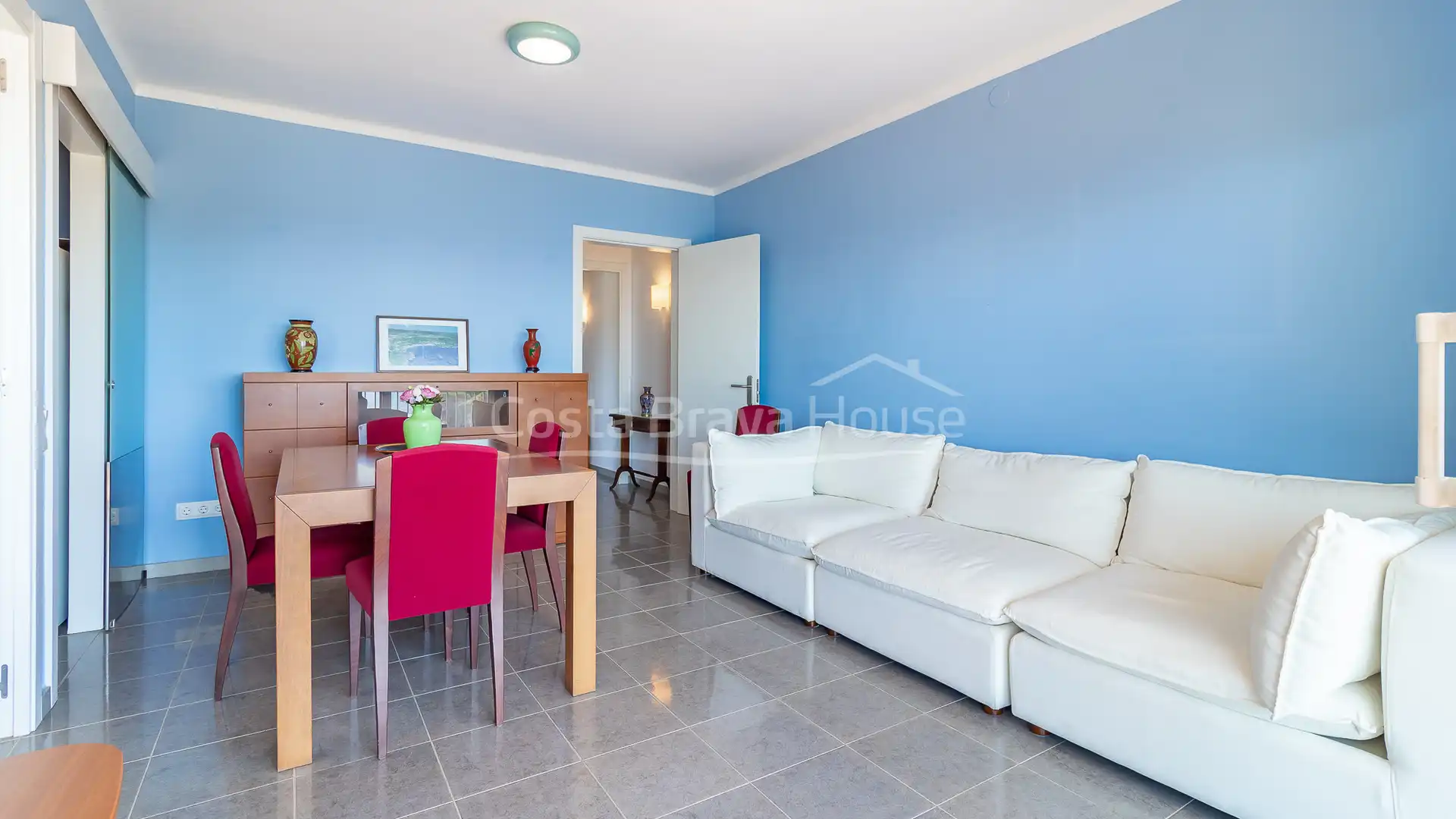 Sala de estar de Apartamento en venta en Palamós con Terraza, Trastero y Horno
