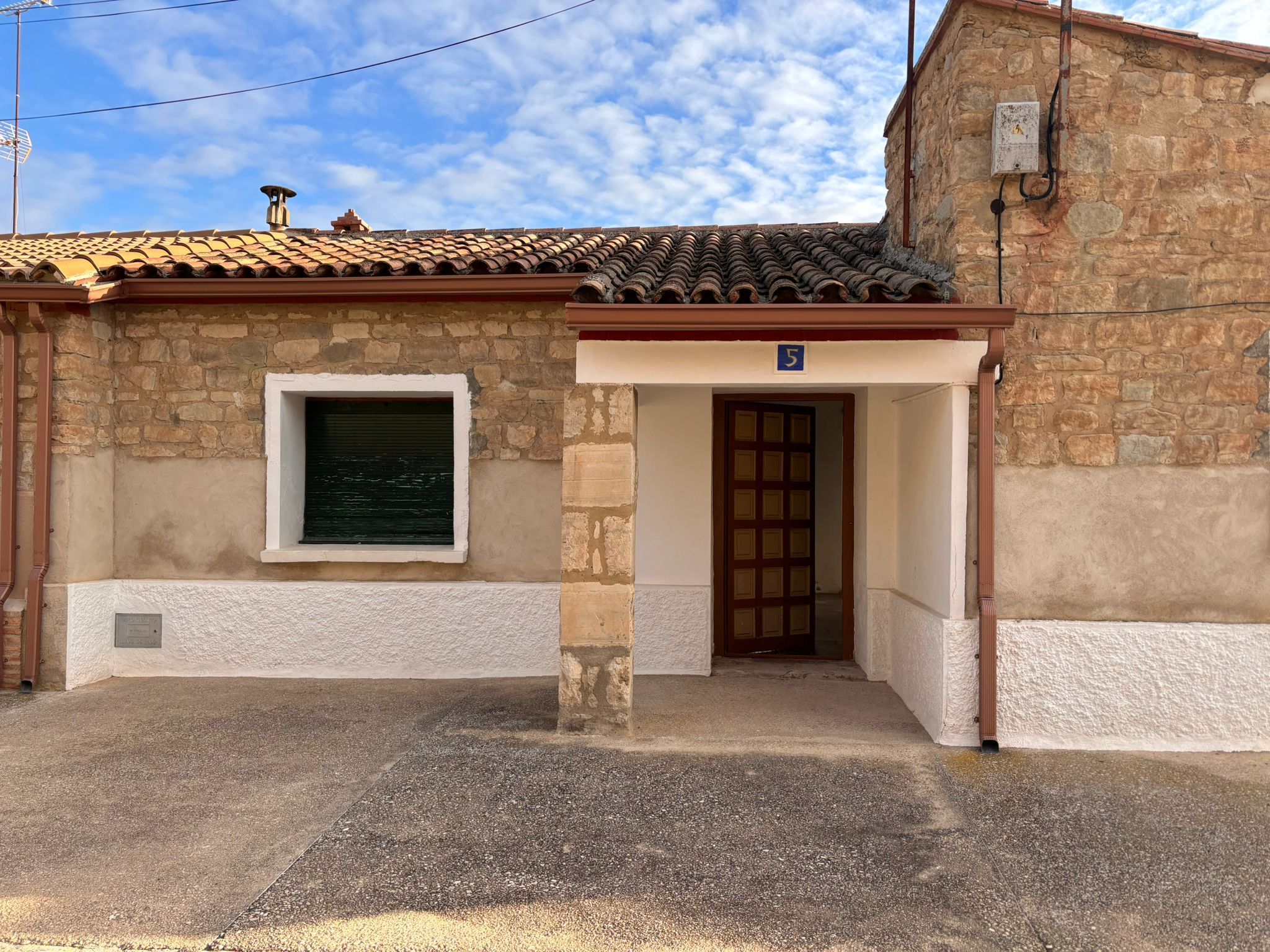 Vista exterior de Finca rústica en venda en Sariñena