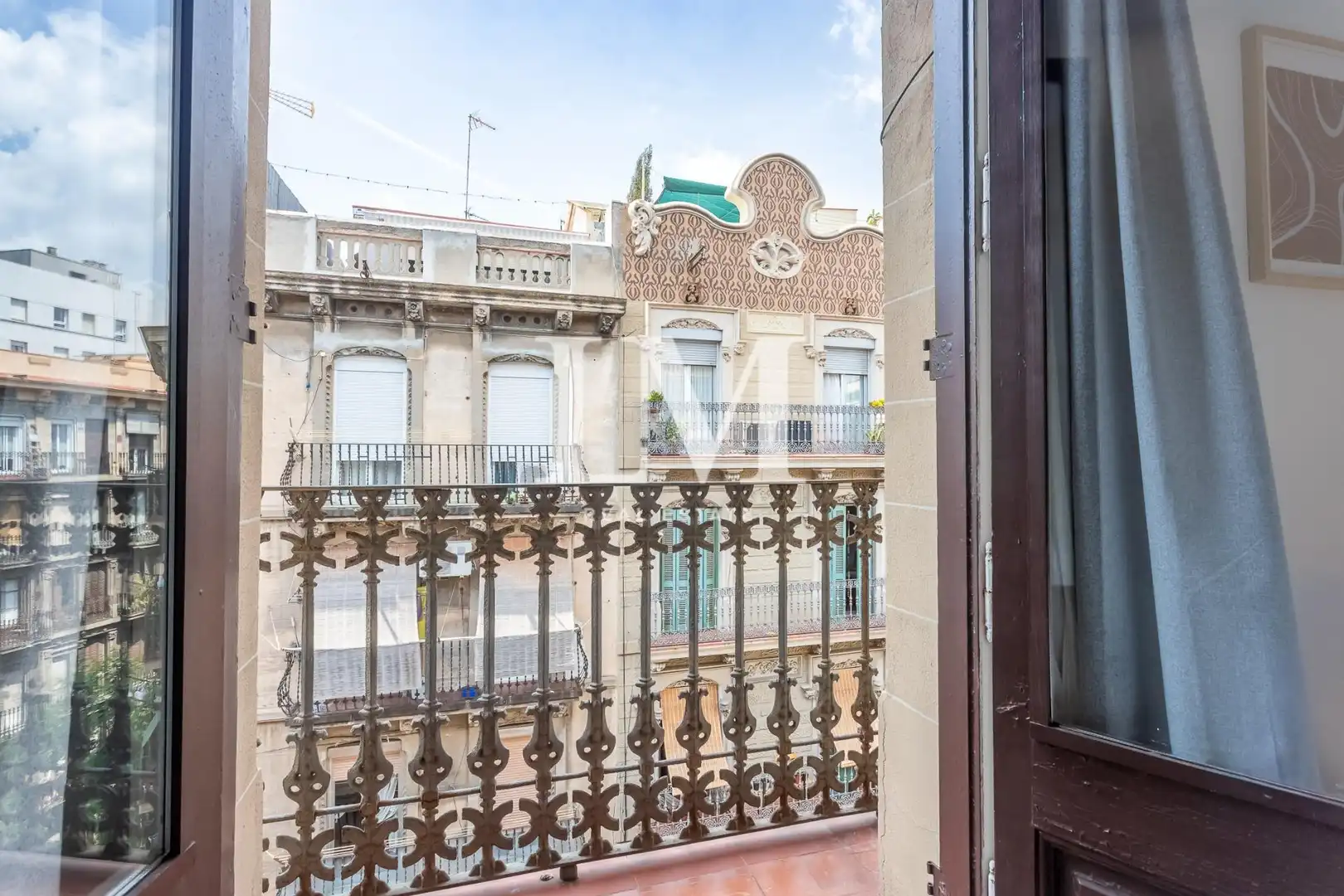 Terrassa de Apartament de lloguer en Barcelona amb Aire condicionat, Calefacció i Moblat