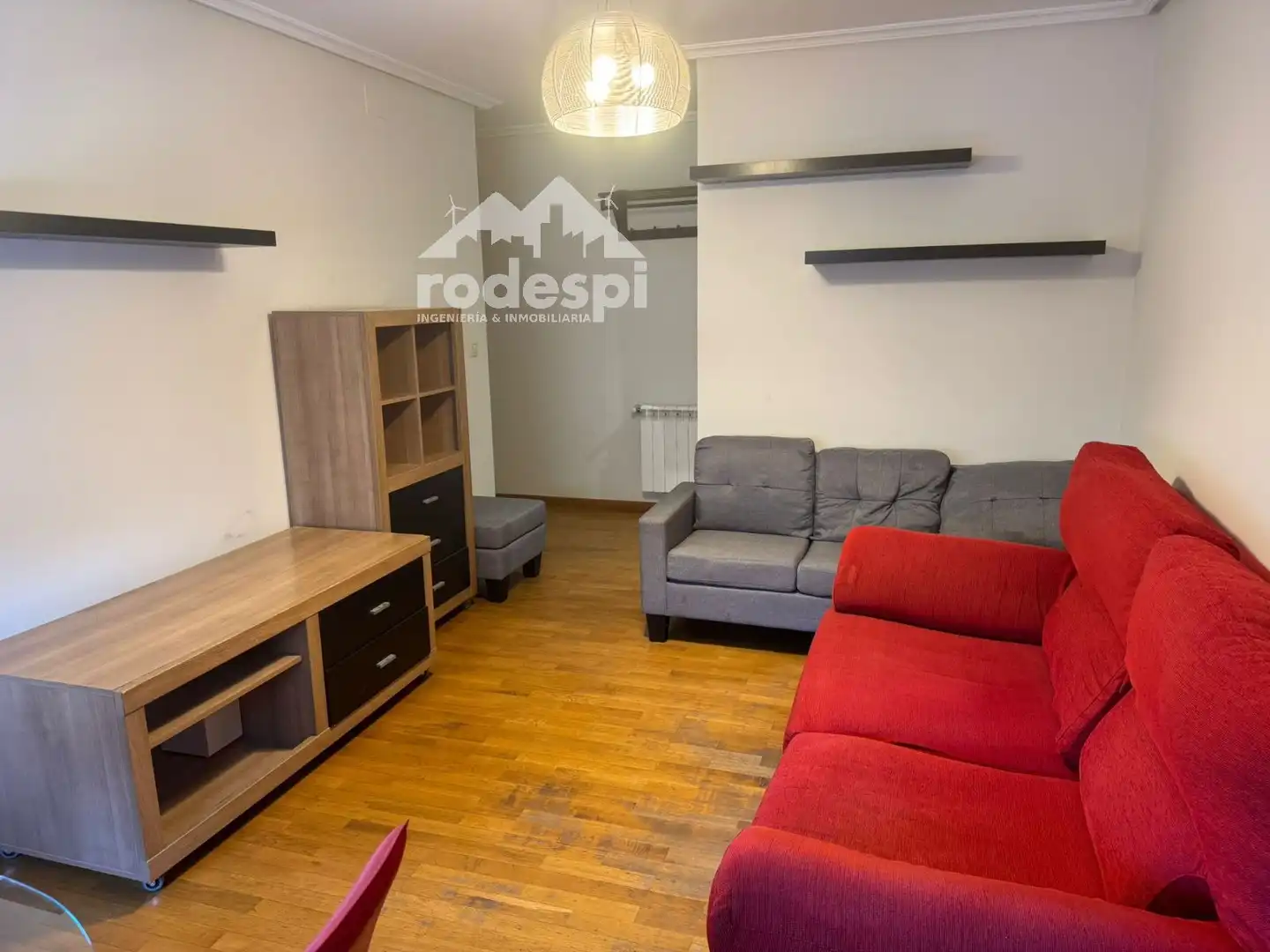 Sala de estar de Piso de alquiler en Ourense Capital  con Trastero y Amueblado