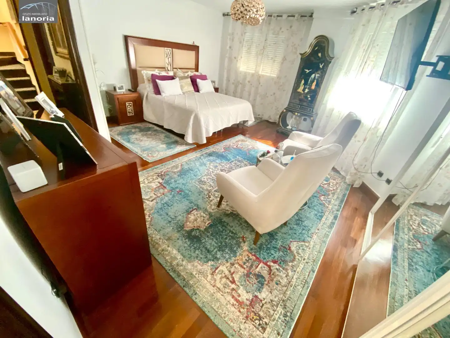 Bedroom of Detached homes for sale in Albacete  with Air Conditioner, Heating and Parquet flooring