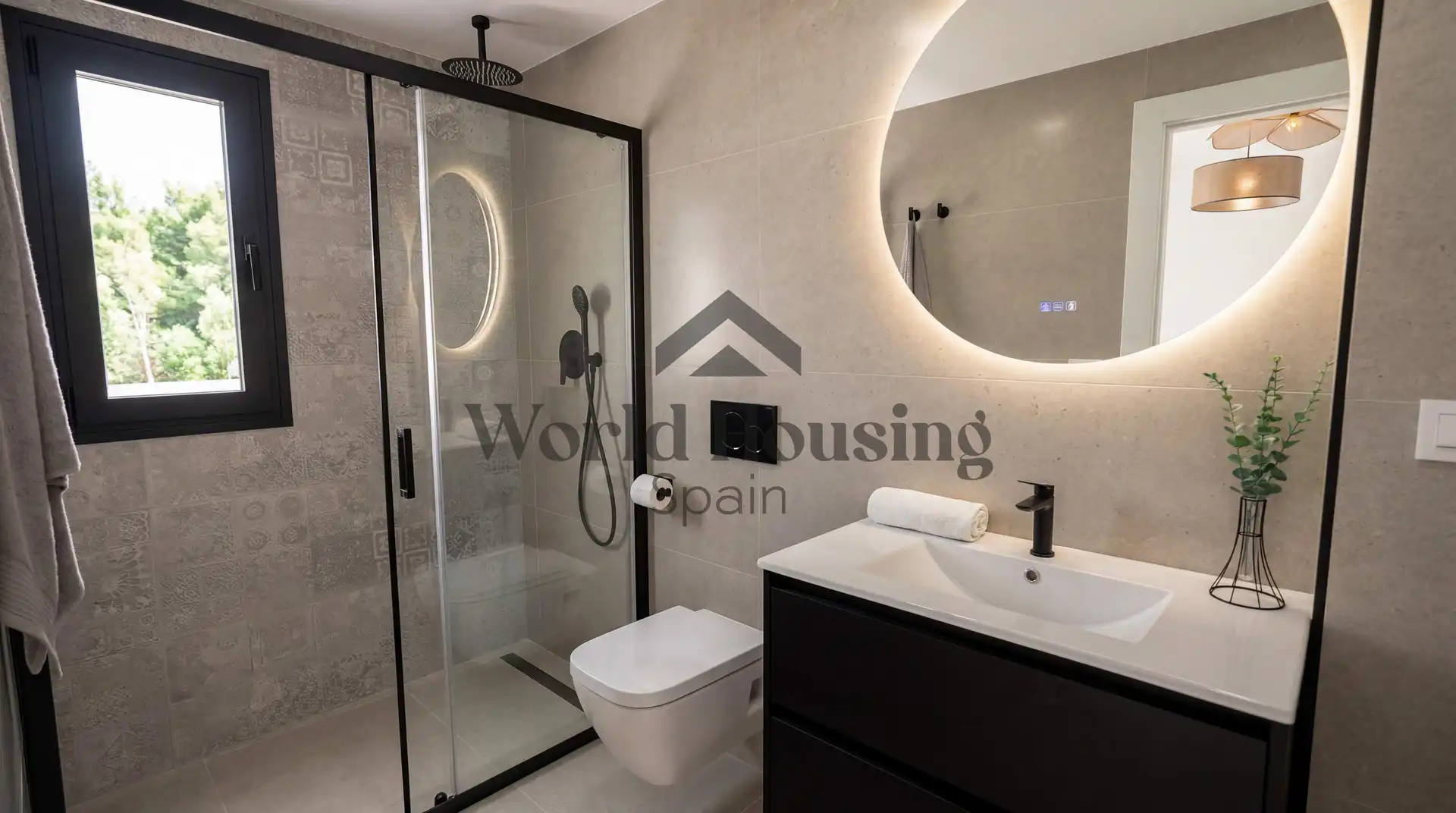 Baño de Casa o chalet en venta en Benferri con Aire acondicionado, Calefacción y Jardín privado