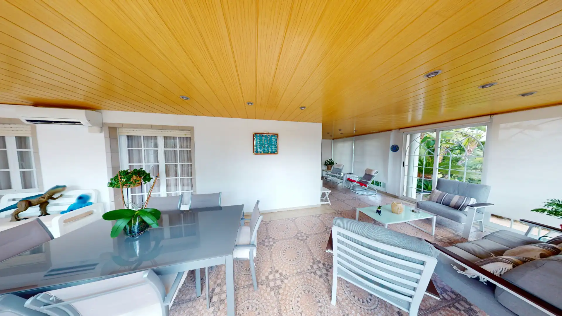 Terrassa de Casa o xalet en venda en Elche / Elx amb Aire condicionat, Calefacció i Jardí privat